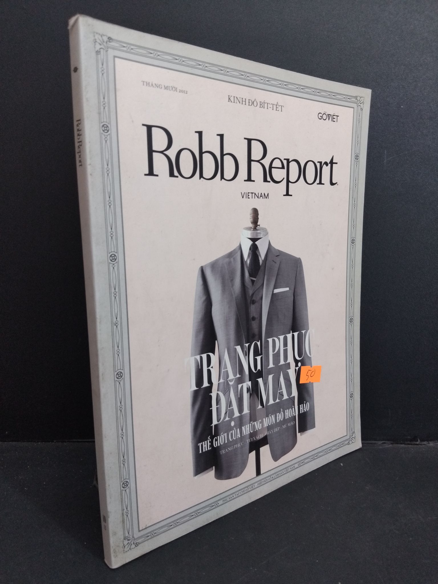 Robb Report Trang phục đặt may mới 80% ố nhẹ HCM2811 Kinh đô Bít - Tết TẠP CHÍ, THIẾT KẾ, THỜI TRANG