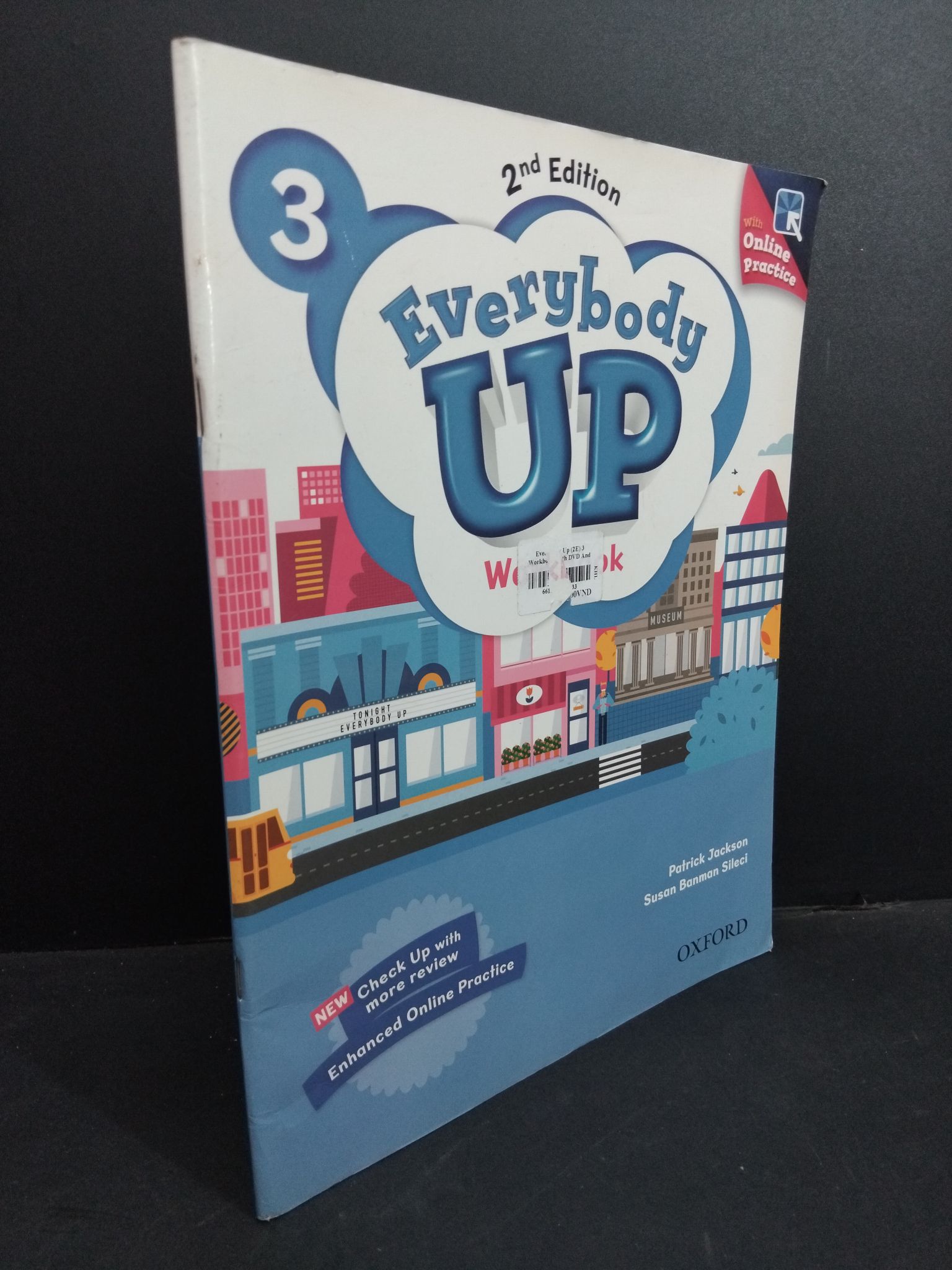 Everybody Up 2nd Edition 3 Workbook mới 80% bẩn bìa, ố nhẹ, tróc bìa HCM2811 Patrick Jackson, Susan Banma Sileci HỌC NGOẠI NGỮ