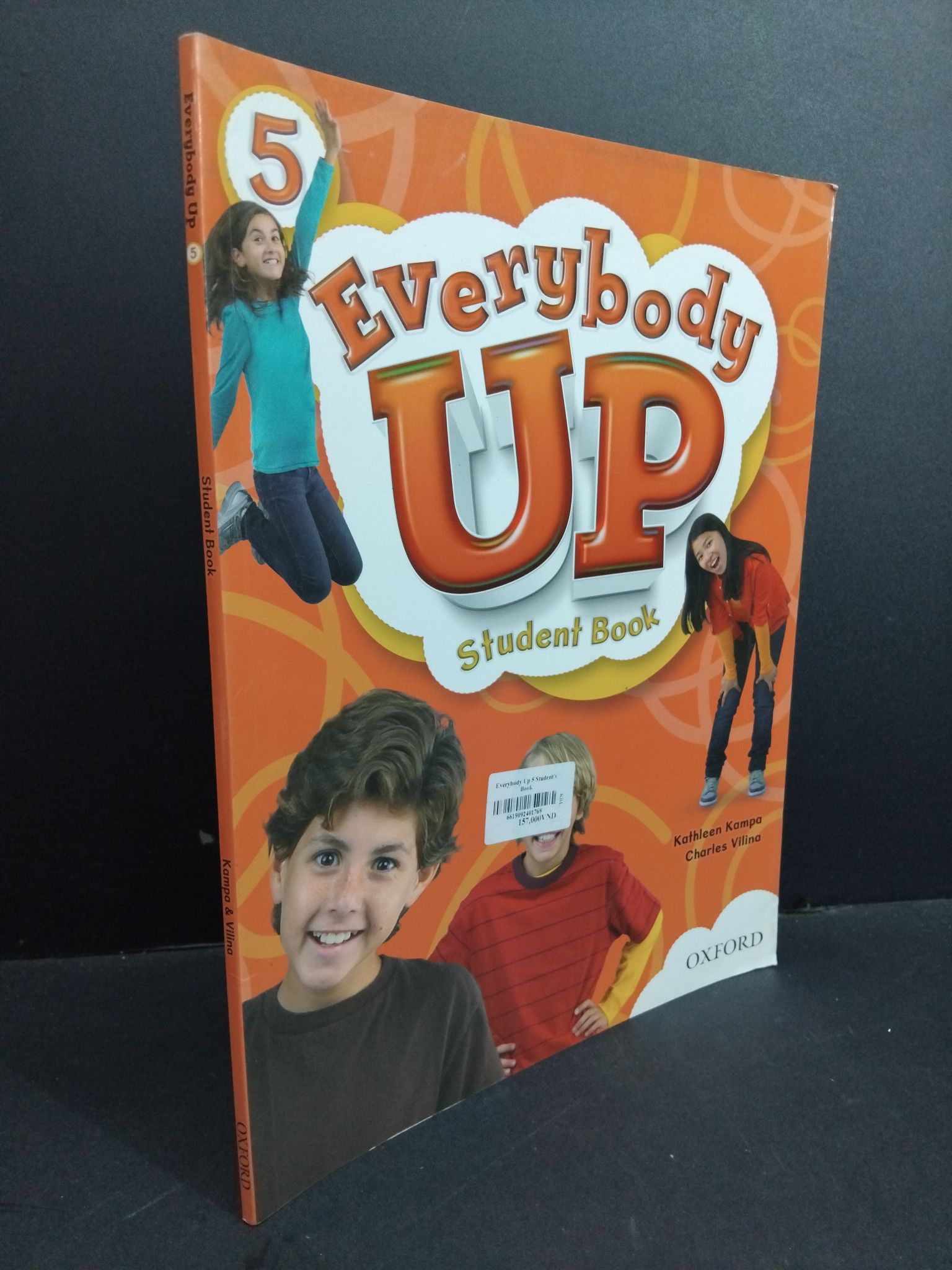 Everybody up 5 student book mới 90% bẩn bìa, ố nhẹ HCM2811 Kampa & Vilina HỌC NGOẠI NGỮ