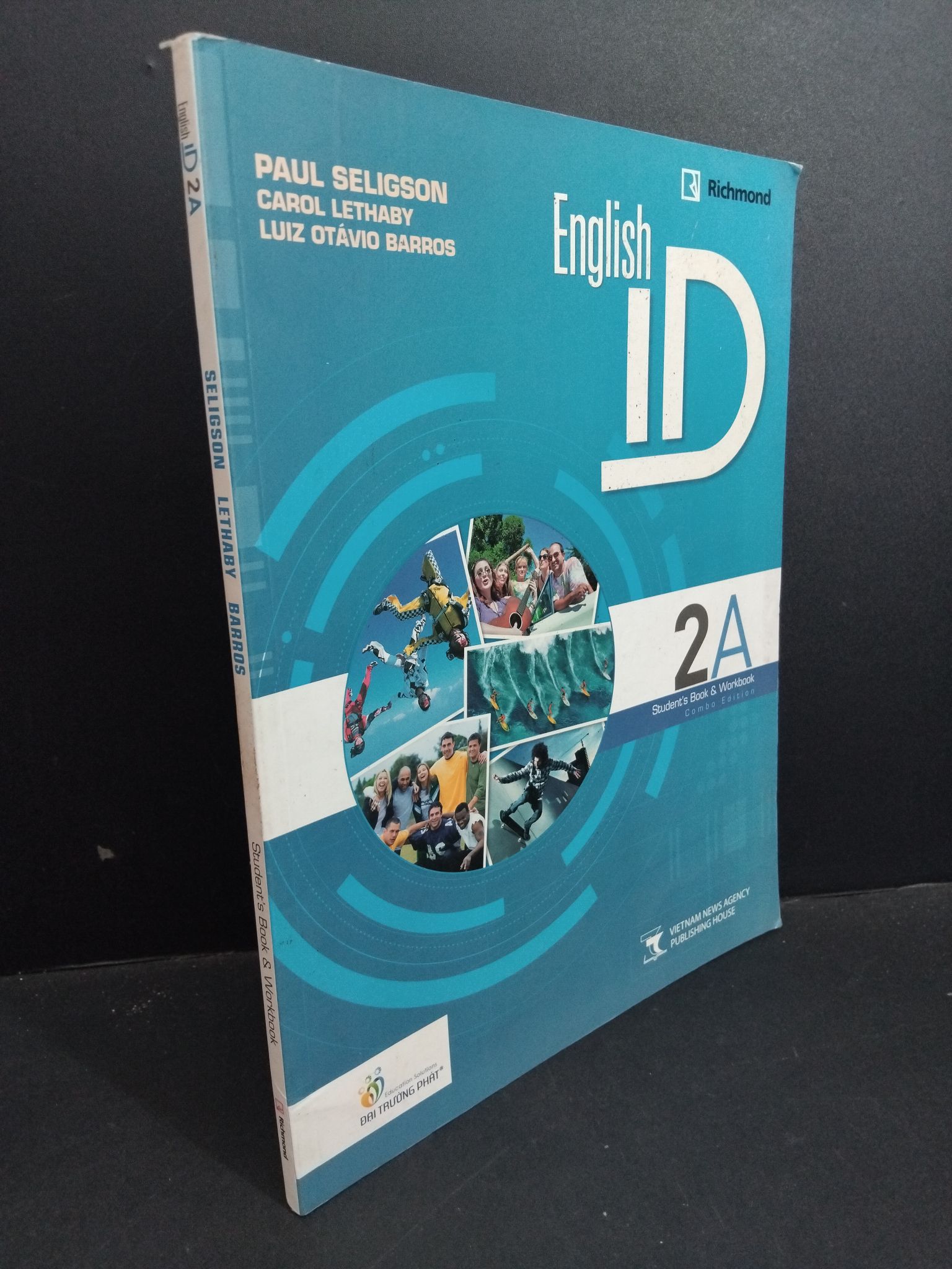 English ID 2A student's book & workbook mới 70% bẩn bìa, ố nhẹ, tróc gáy HCM2811 Seligson, Lethaby, Barros HỌC NGOẠI NGỮ