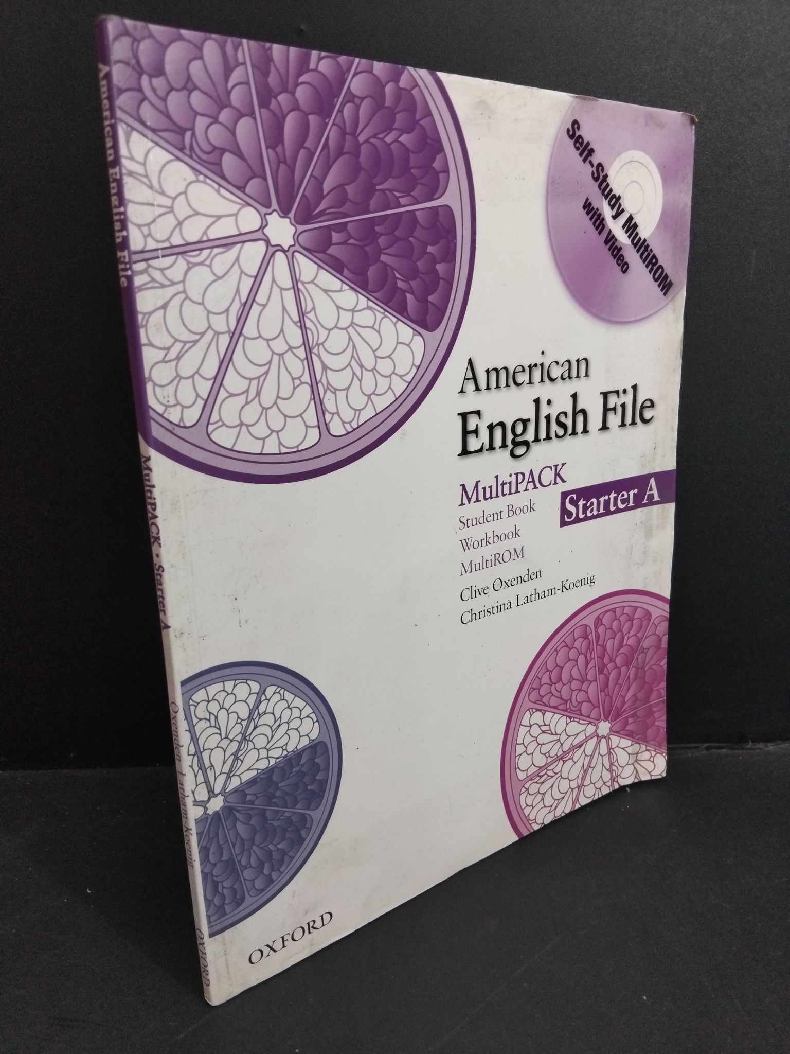 American English File MultiPACK Starter A (kèm CD) mới 90% bẩn bìa, ố nhẹ HCM2811 Oxenden Latham-Koenig HỌC NGOẠI NGỮ