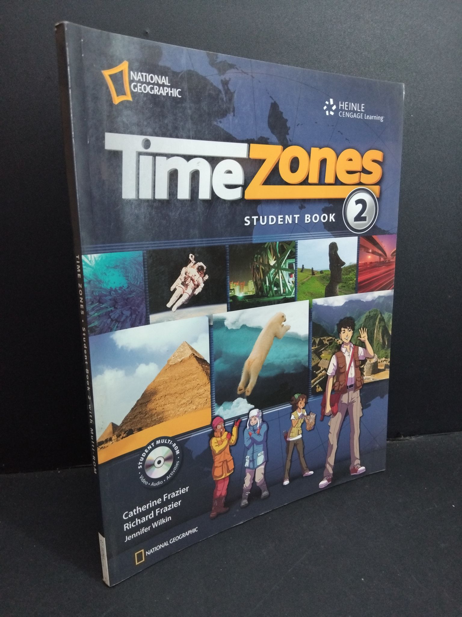 Time zones student book 2 with Multi-ROM (kèm CD) mới 90% bẩn bìa HCM2811 Catherine Frazier, Richard Frazier, Jennifer Wilkin HỌC NGOẠI NGỮ