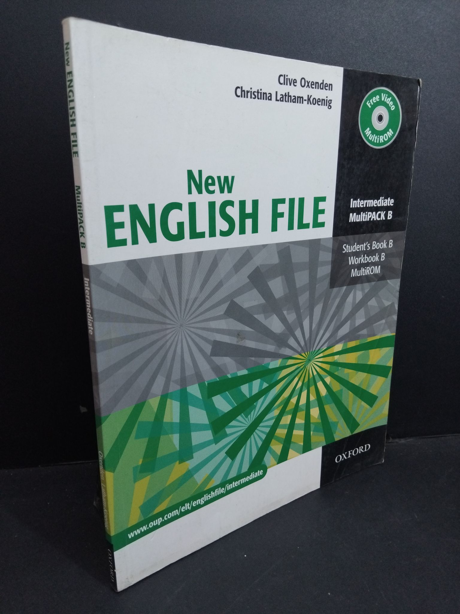 New English File MultiPACK B Intermediate (kèm CD) mới 80% bẩn bìa, ố nhẹ HCM2811 Oxenden, Latham-Koenig HỌC NGOẠI NGỮ