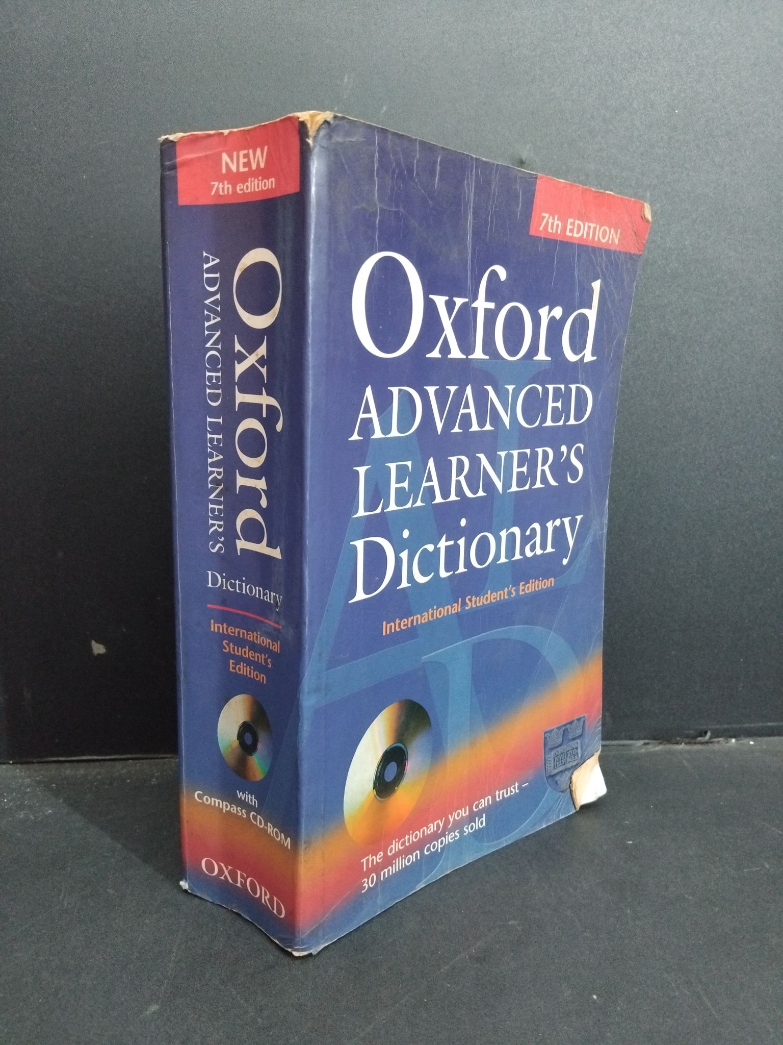 Oxford advanced learner's dictionary mới 60% bẩn bìa, ố, bị ẩm, tróc gáy, tróc bìa HCM1001 Oxford HỌC NGOẠI NGỮ