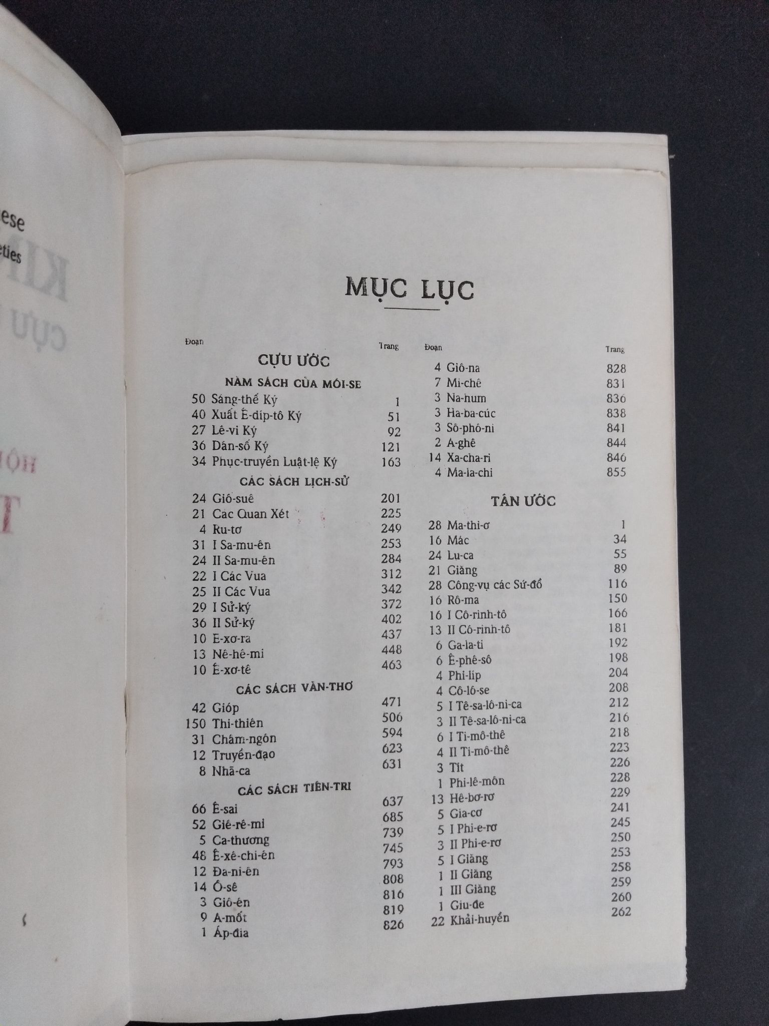Kinh thánh Cựu Ước và Tân Ước mới 80% ố, lỗi trang 1998 HCM1001 TÂM LINH - TÔN GIÁO - THIỀN