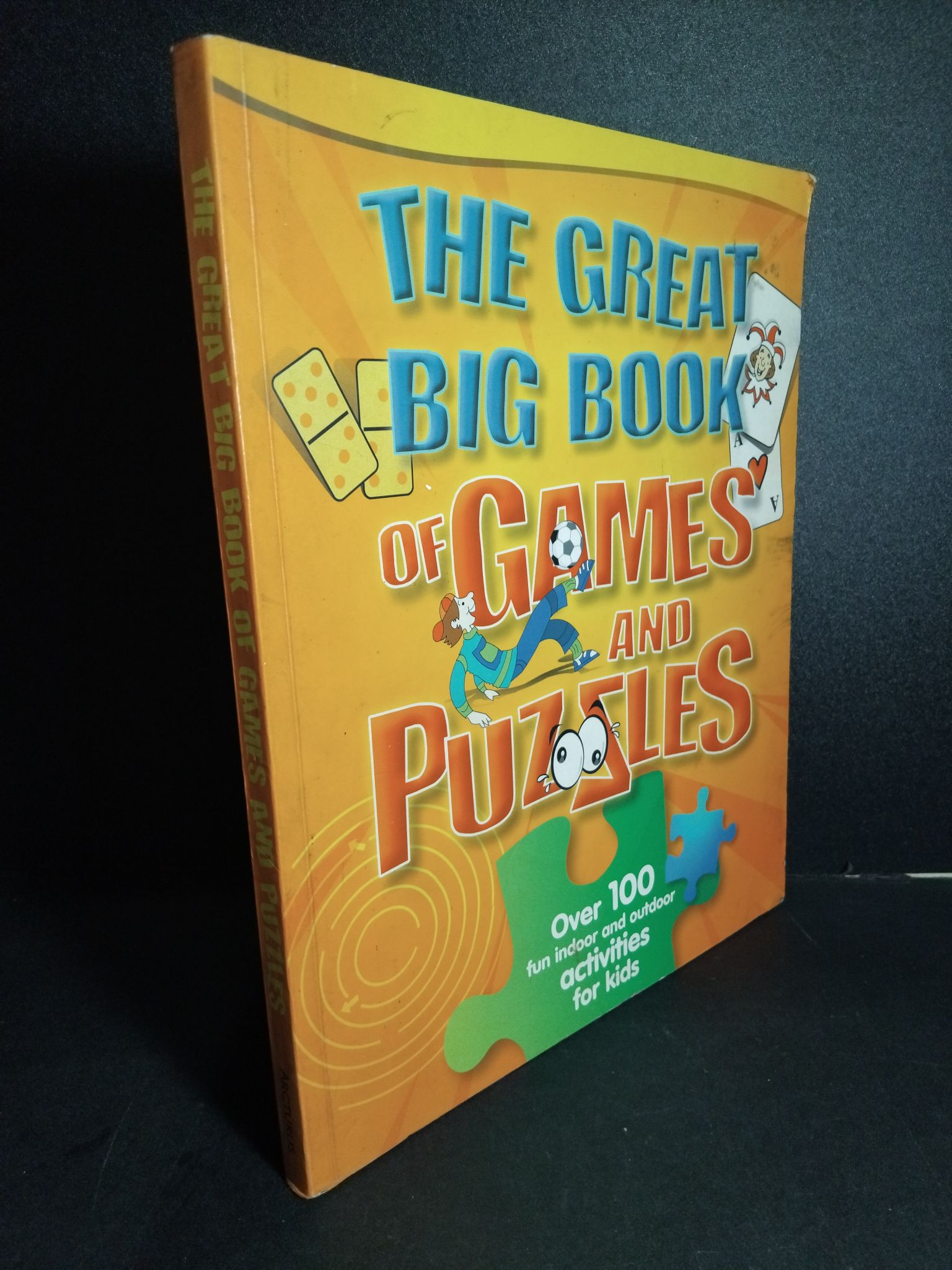 The great big book of games and puzzles mới 80% bẩn bìa, ố nhẹ HCM2101 NGOẠI VĂN