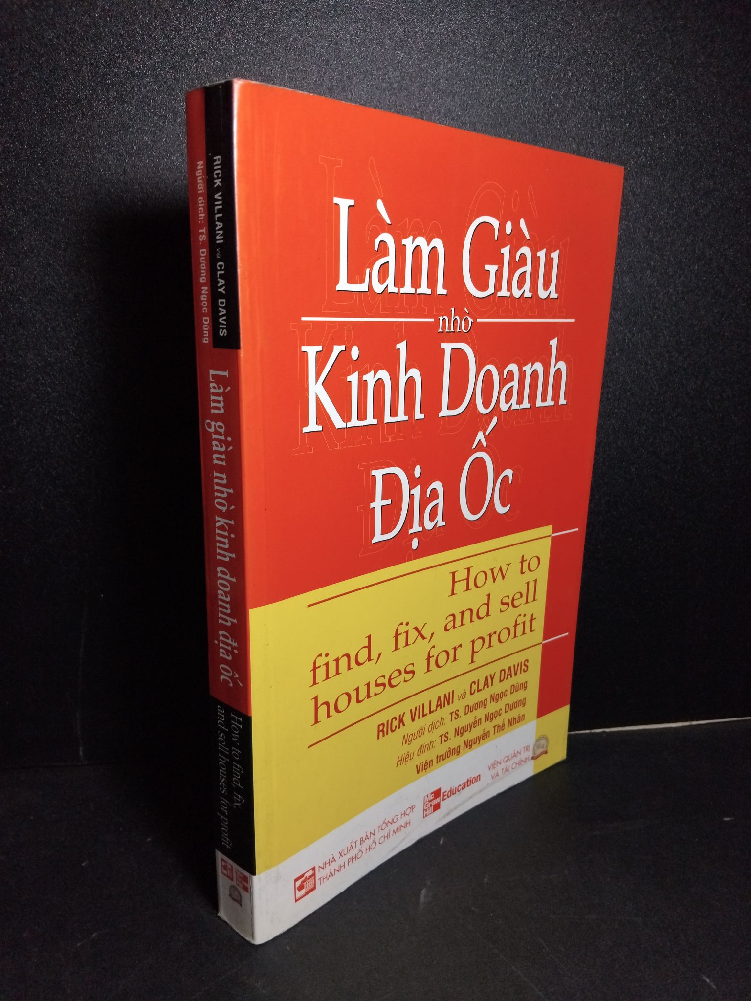 Làm giàu nhờ kinh doanh địa ốc mới 90% bẩn nhẹ 2009 HCM1001 Rick Villani & Clay Davis MARKETING KINH DOANH