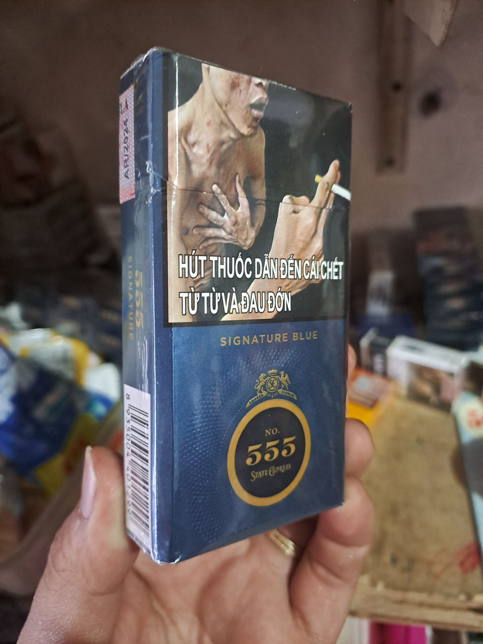 Thuốc lá 3 số Việt dài gói 20 điếu