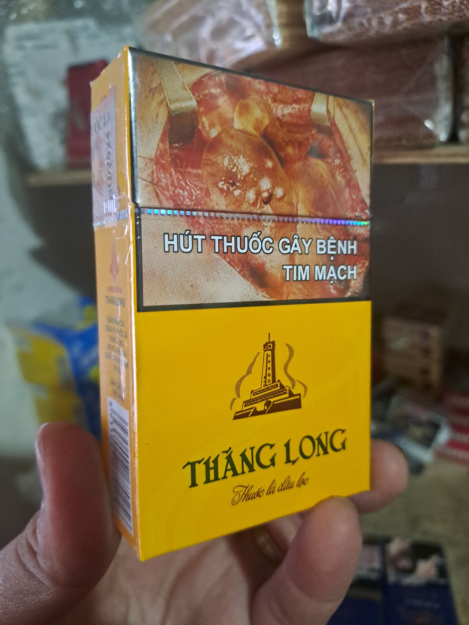 Thuốc lá Thăng Long gói 20 điếu