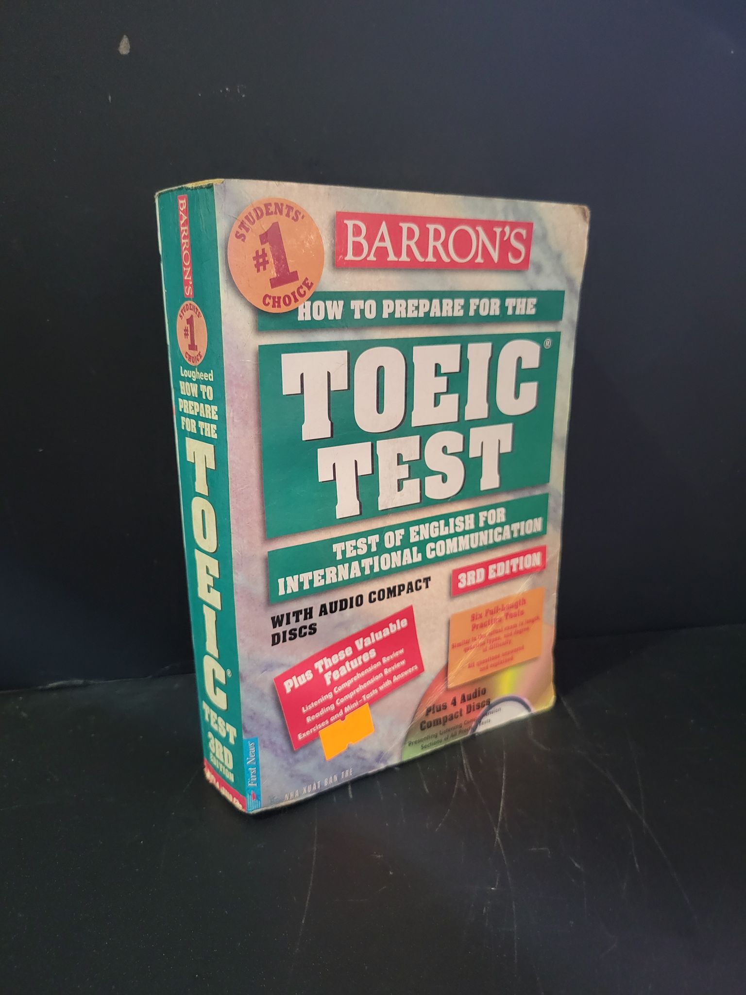 How to prepare for the Toeic test 3rd Edition mới 70% bẩn bìa, ố, tróc gáy, có chữ viết, có vệt nước 2004 Dr. Lin Lougheed HCM3004 HỌC NGOẠI NGỮ