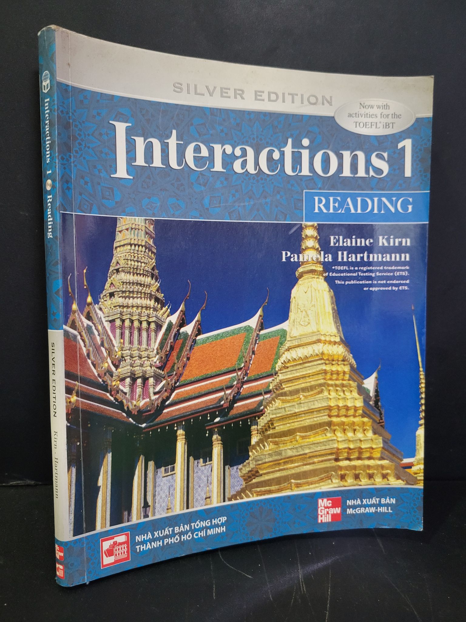Interactions 1 Reading Silver Edition mới 80% bẩn bìa, ố nhẹ, highlight, tróc gáy, tróc bìa 2009 Elaine Kirn - Pamela Hartmann HCM3004 HỌC NGOẠI NGỮ