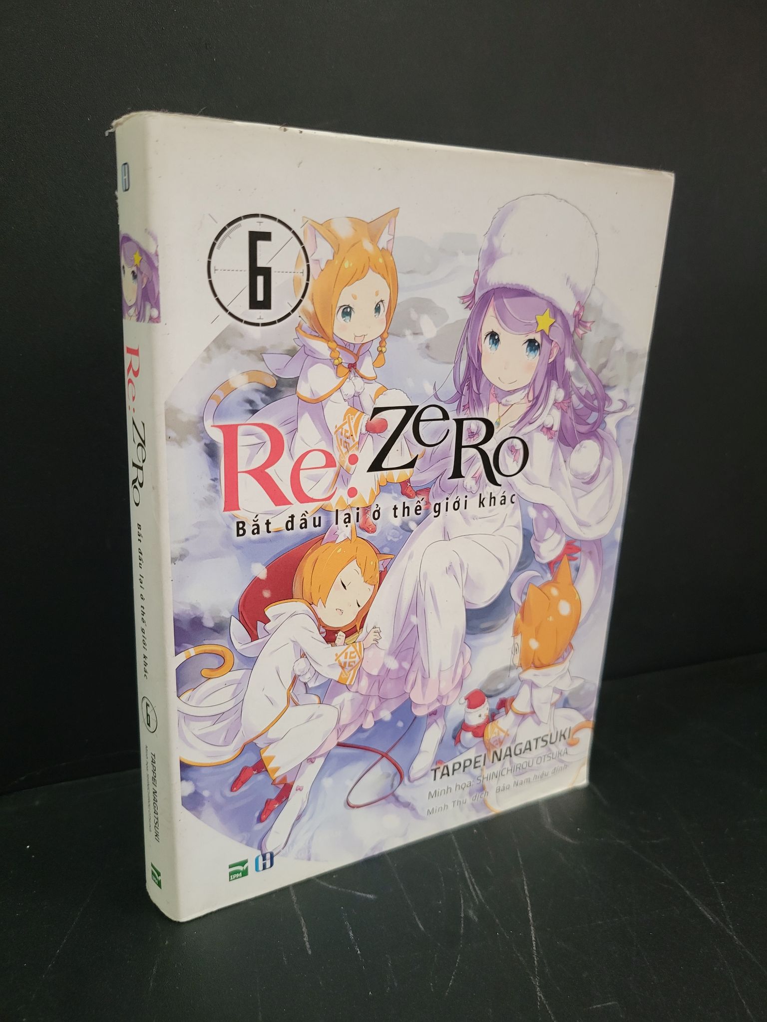 Re:zero 6 bắt đầu lại ở thế giới khác mới 70% bẩn bìa, ố nhẹ, rách áo bìa 2020 Tappei Nagatsuki HCM3004 VĂN HỌC