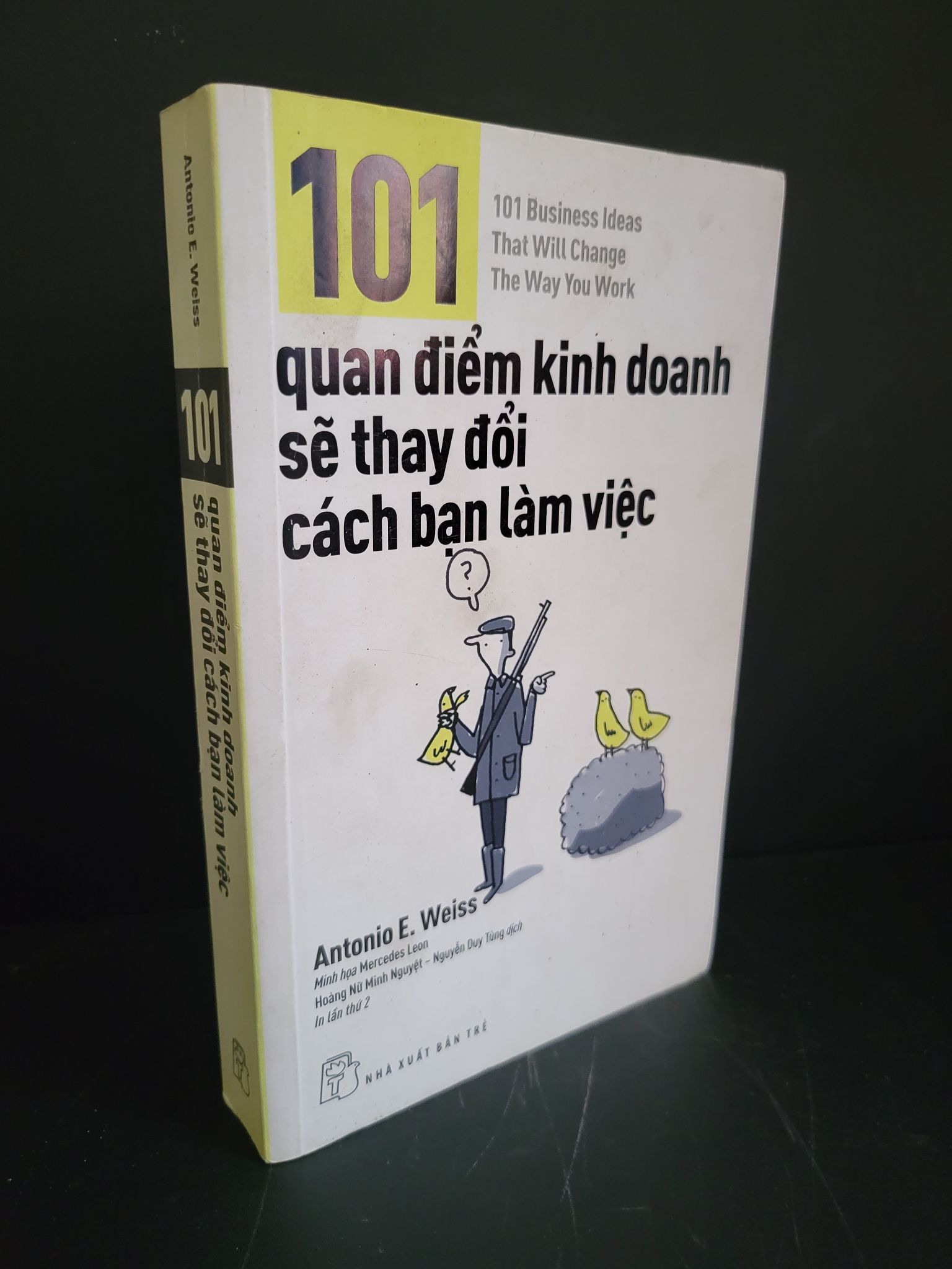 101 quan điểm kinh doanh sẽ thay đổi cách bạn làm việc mới 90% bẩn bìa, ố 2018 Antonio E.Weiss HCM3004 KỸ NĂNG