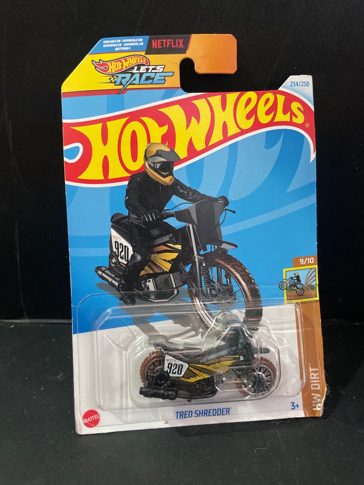 Xe Hot Wheel chính hãng Tred Shredder seri HW Dirt 9/10