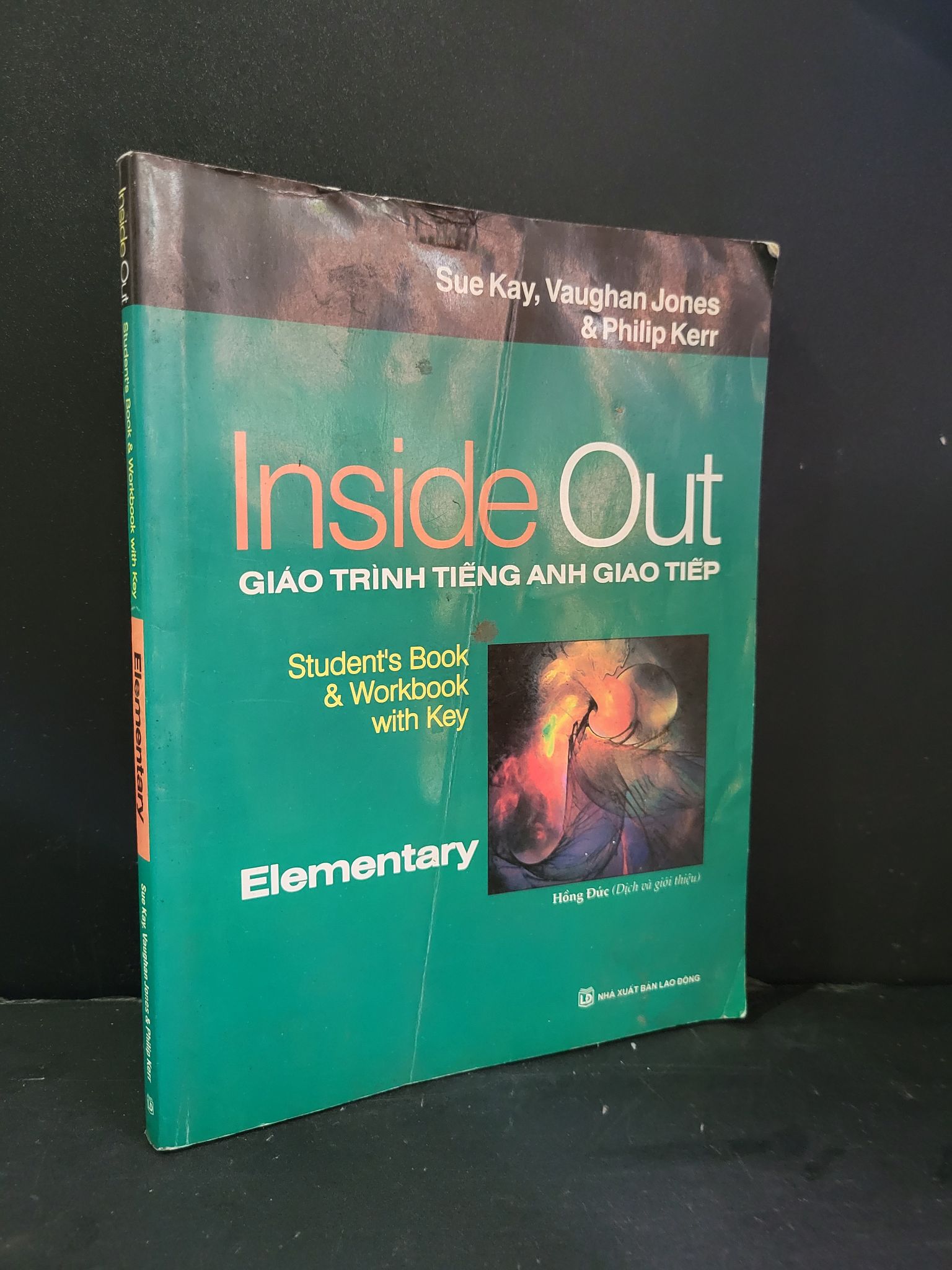 Inside Out student's book & workbook with key Elementary mới 80% bẩn bìa, ẩm, có vệt nước, ố nhẹ 2009 Sue Kay, Vaughan Jones, Philip Kerr HCM3004 HỌC NGOẠI NGỮ