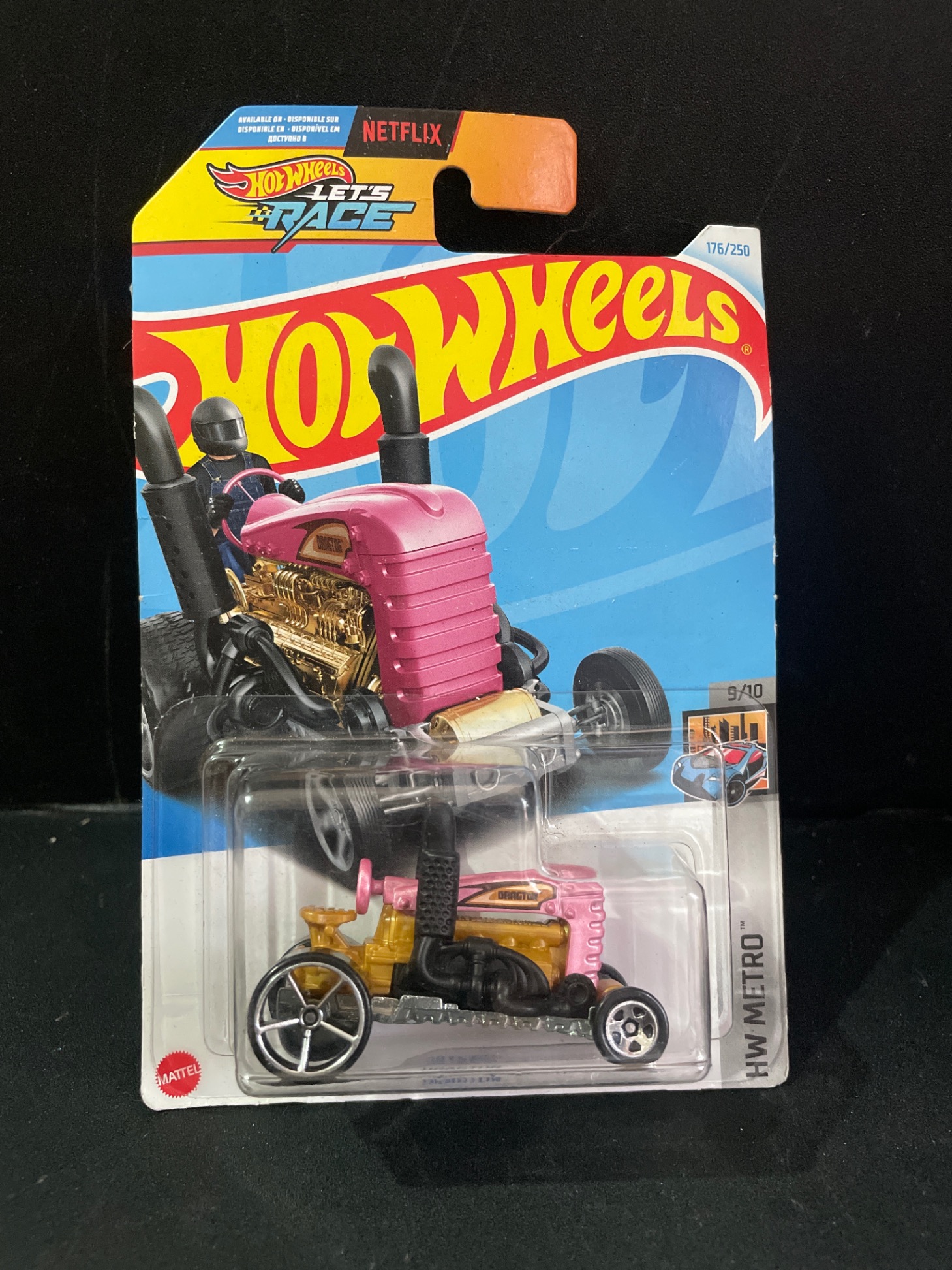 Xe Hot Wheel chính hãng Dragtor seri HW Metro 9/10
