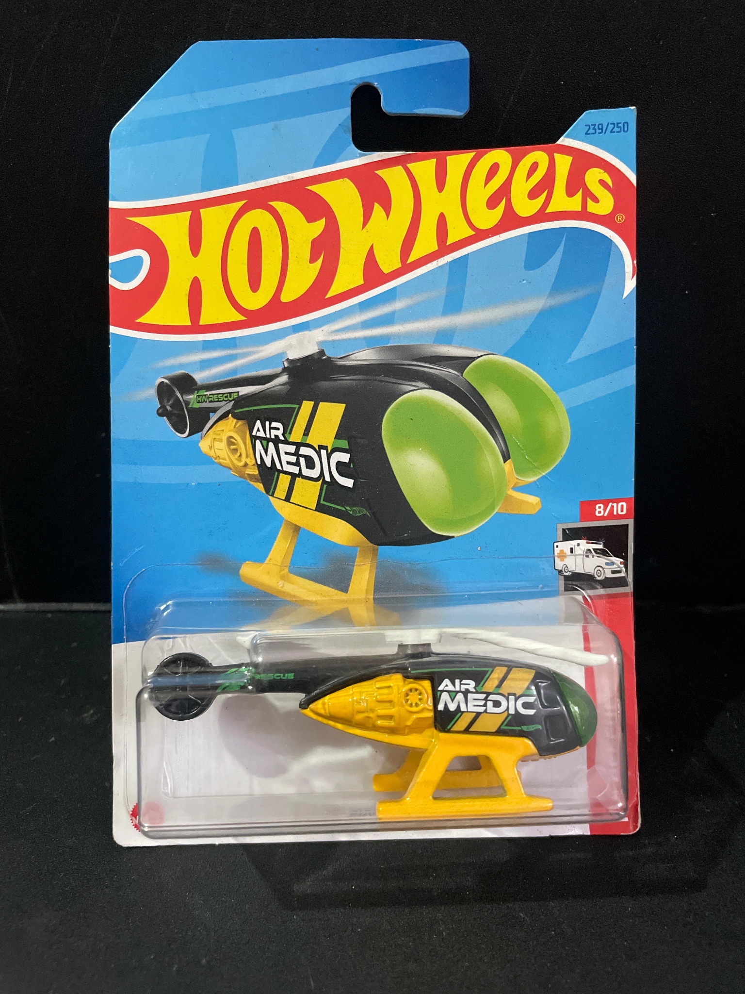 Máy bay Hot Wheel chính hãng Skyfire seri WH Rescue 8/10