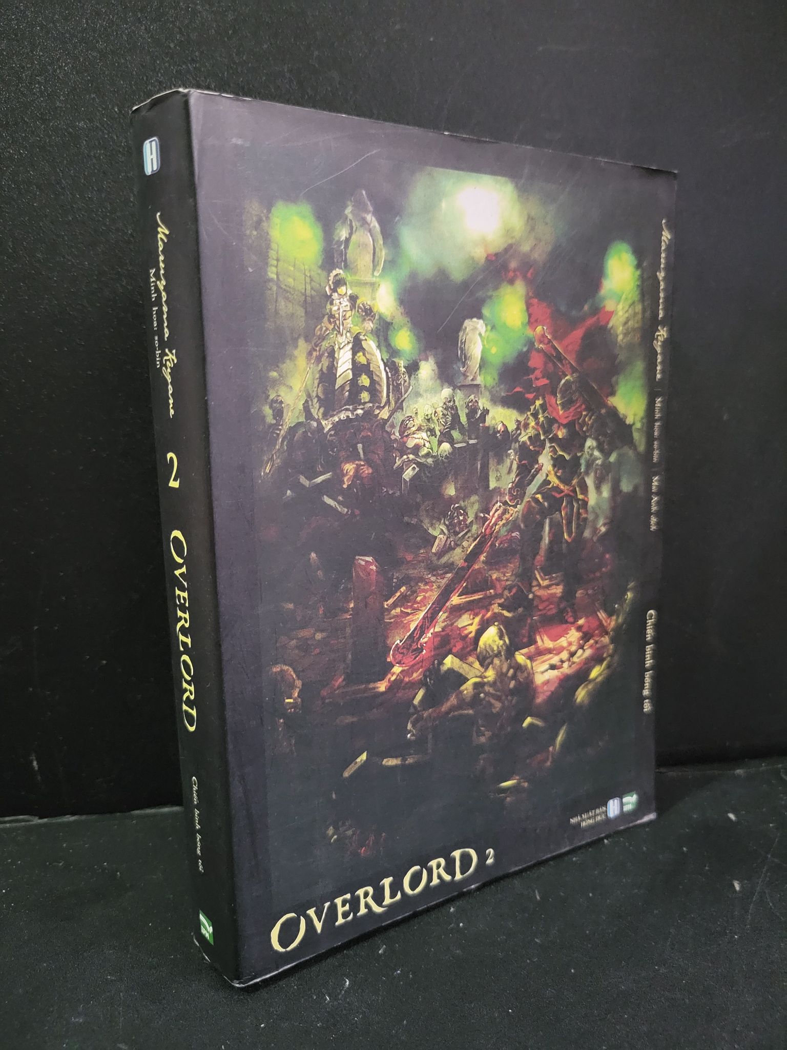Overlord 2 Chiến binh bóng tối mới 90% bẩn nhẹ 2020 Maruyama Kugane HCM3004 VĂN HỌC