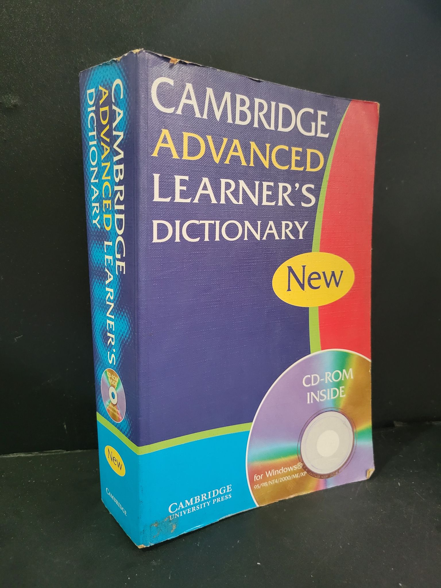 Cambridge advanced learner's dictionary mới 80% bẩn bìa, ố nhẹ, tróc gáy, tróc bìa Cambrige HCM3004 HỌC NGOẠI NGỮ
