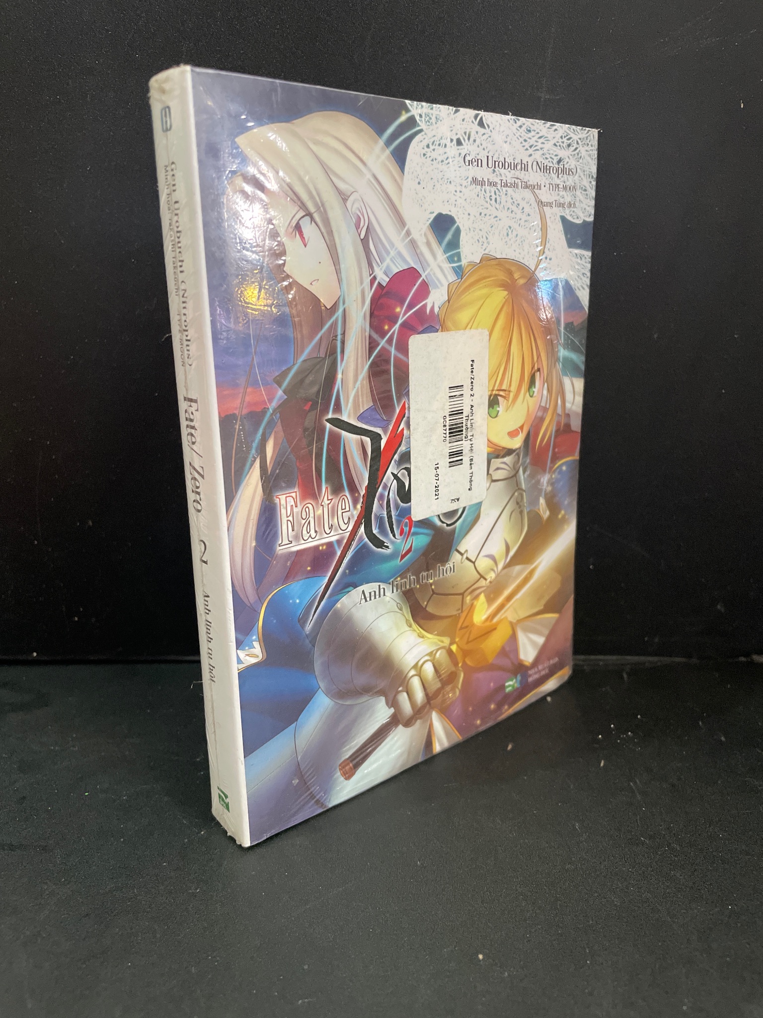 Fate/Zero 2 Anh linh tụ hội mới 95% còn seal, bẩn nhẹ 2018 Gen Urobuchi (Nitroplus) HCM3004 VĂN HỌC