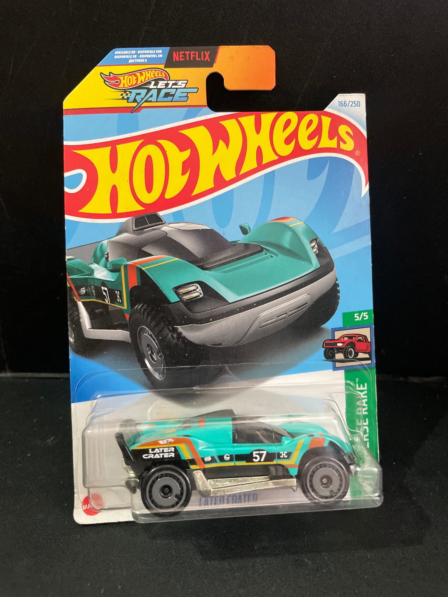 Xe Hot Wheel chính hãng Later Crater seri HW Reverse Rake 5/5