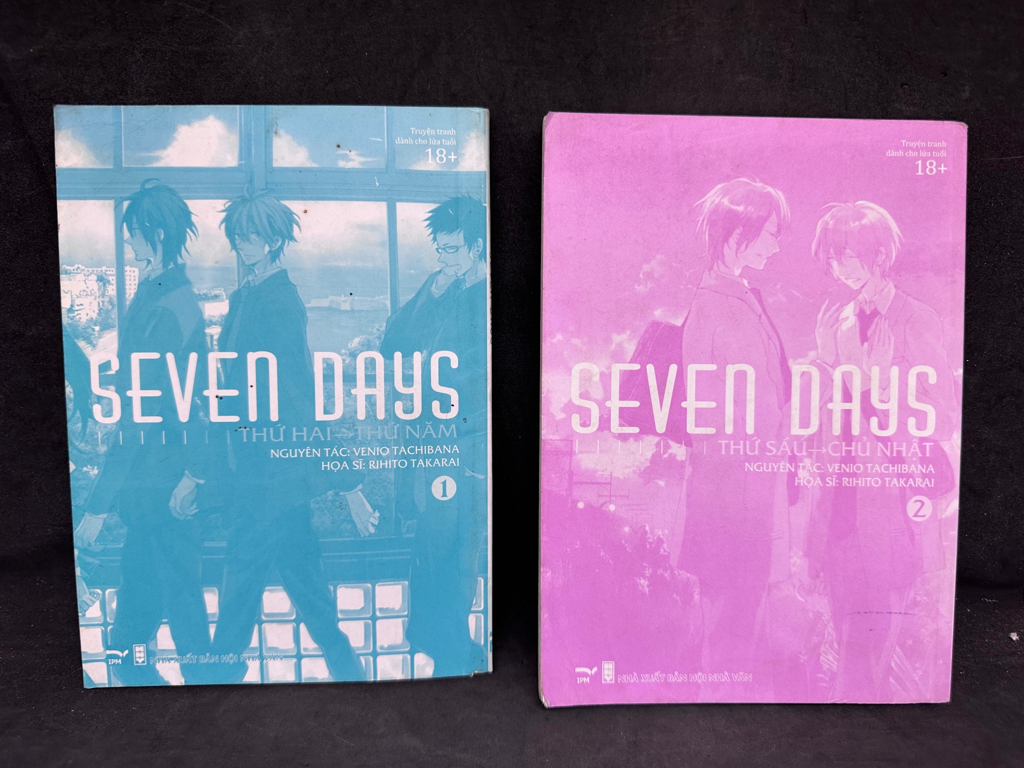[Phiên Chợ Sách Cũ] Combo Seven Days, Tập 1 2 1304 SBM
