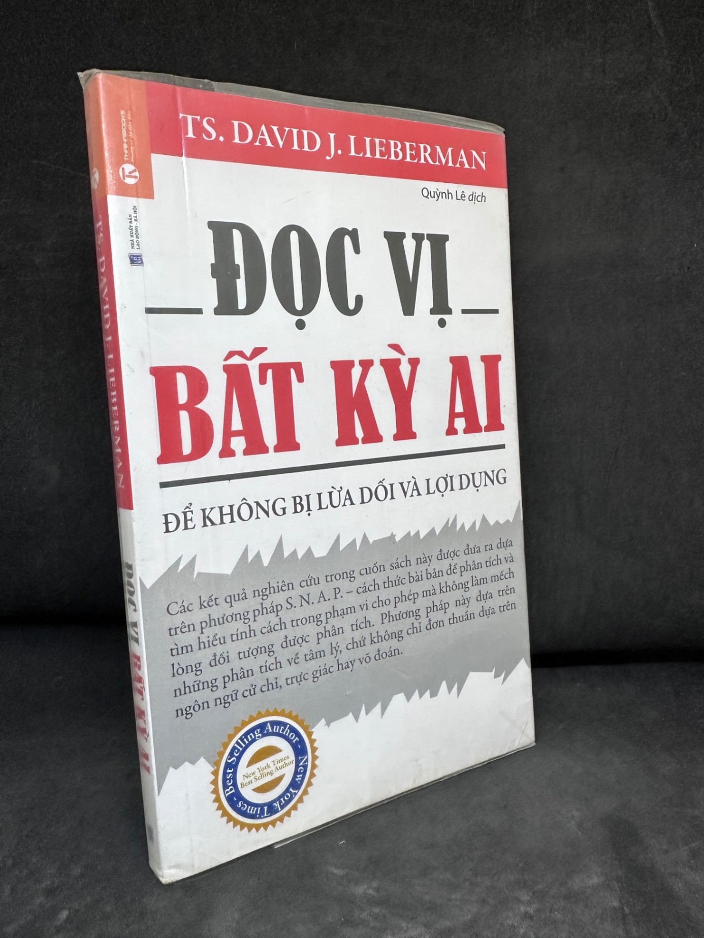 [Phiên Chợ Sách Cũ] Đọc Vị Bất Kỳ Ai - TS. David J. Lieberman 2204, 2017 SBM