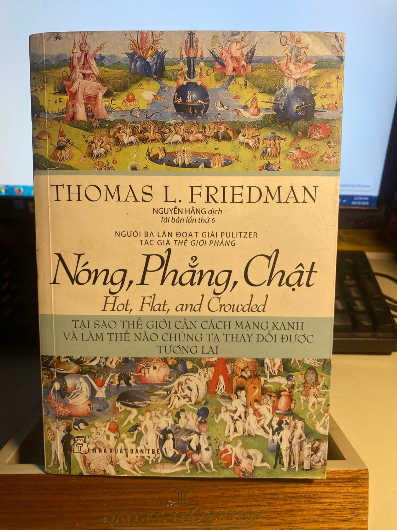 NÓNG, PHẲNG, CHẬT -Tác giả: Thomas L.Friedman- Sách lưu kho mới 80% có ố cạnh STB1020