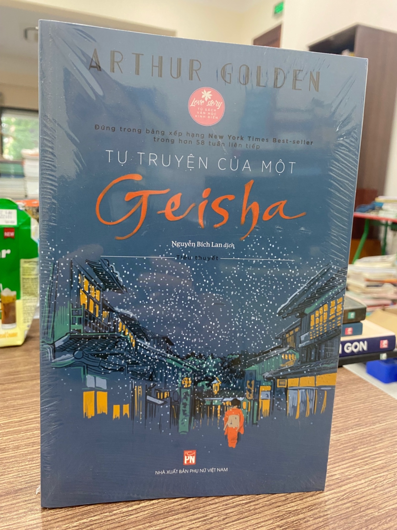 Tự Truyện Của Một Geisha-Tác giả Arthur Golden- văn học kinh điển- Mới nguyên seal STB610