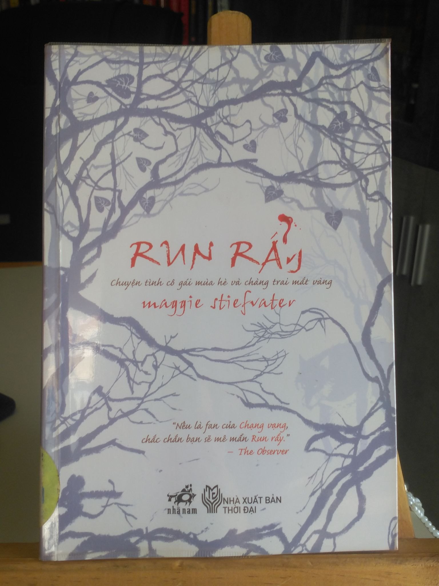 Run rẩy- mới 90% có bọc bì- 2012 -Maggie Stiefvater [1301] SÁCH VĂN HỌC STB142