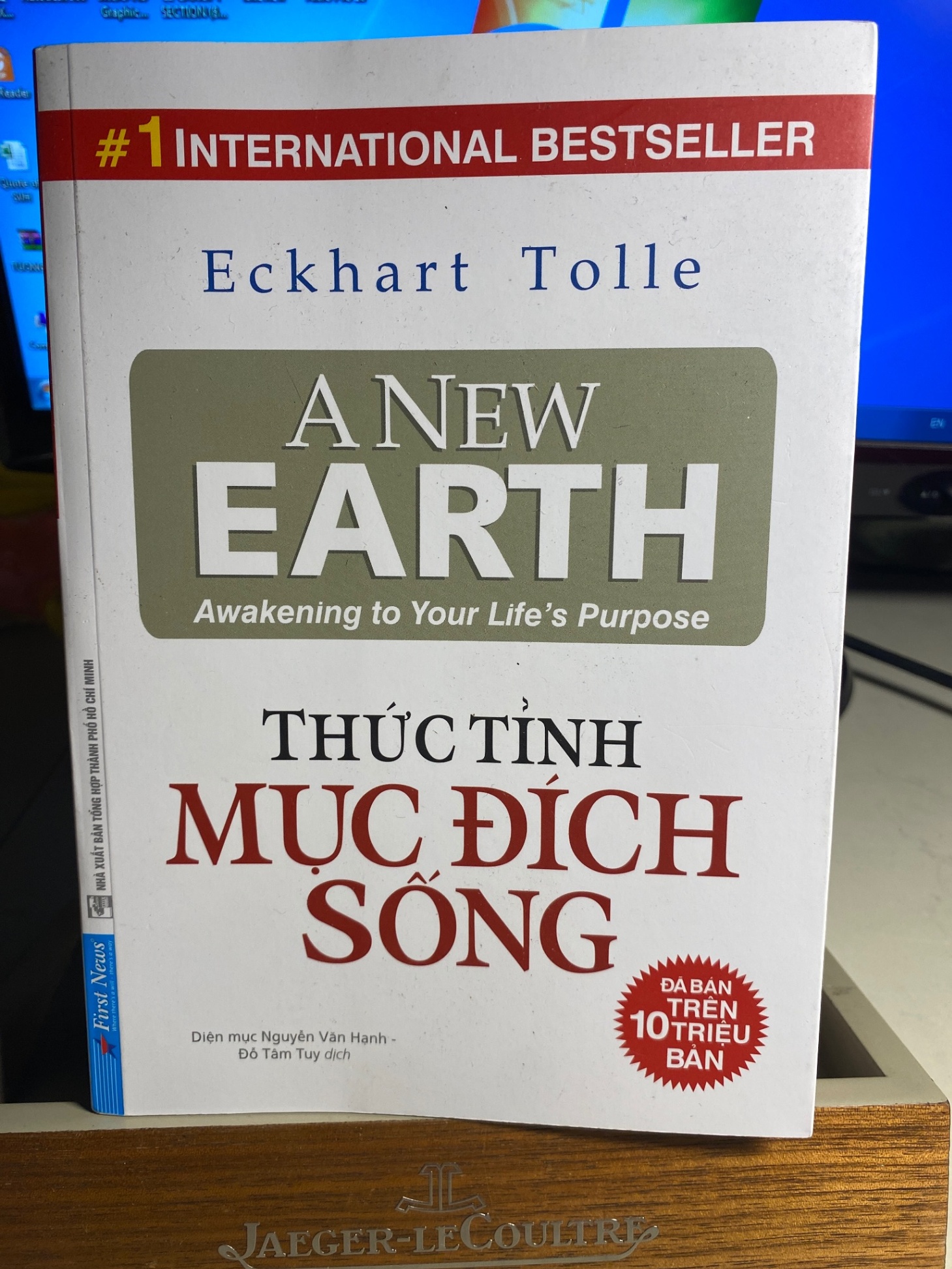 Thức Tỉnh Mục Đích Sống (Tái Bản)-Tác giả Eckhart Tolle- Sách Tâm Lý Kĩ Năng- Sách mới 95% STB664