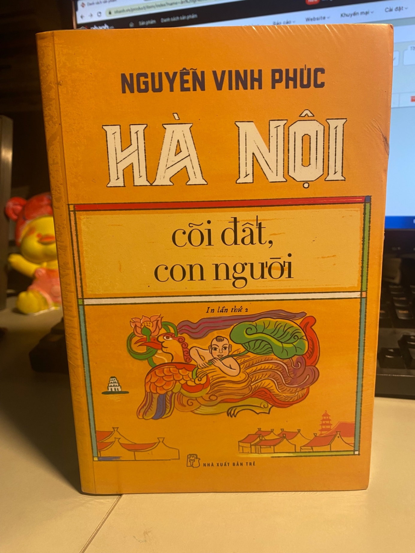 Hà Nội Cõi Đất, Con Người (Tái Bản 2020)-Tác giả Nguyễn Vinh Phúc-Sách lưu kho còn seal mới 95% STB1000