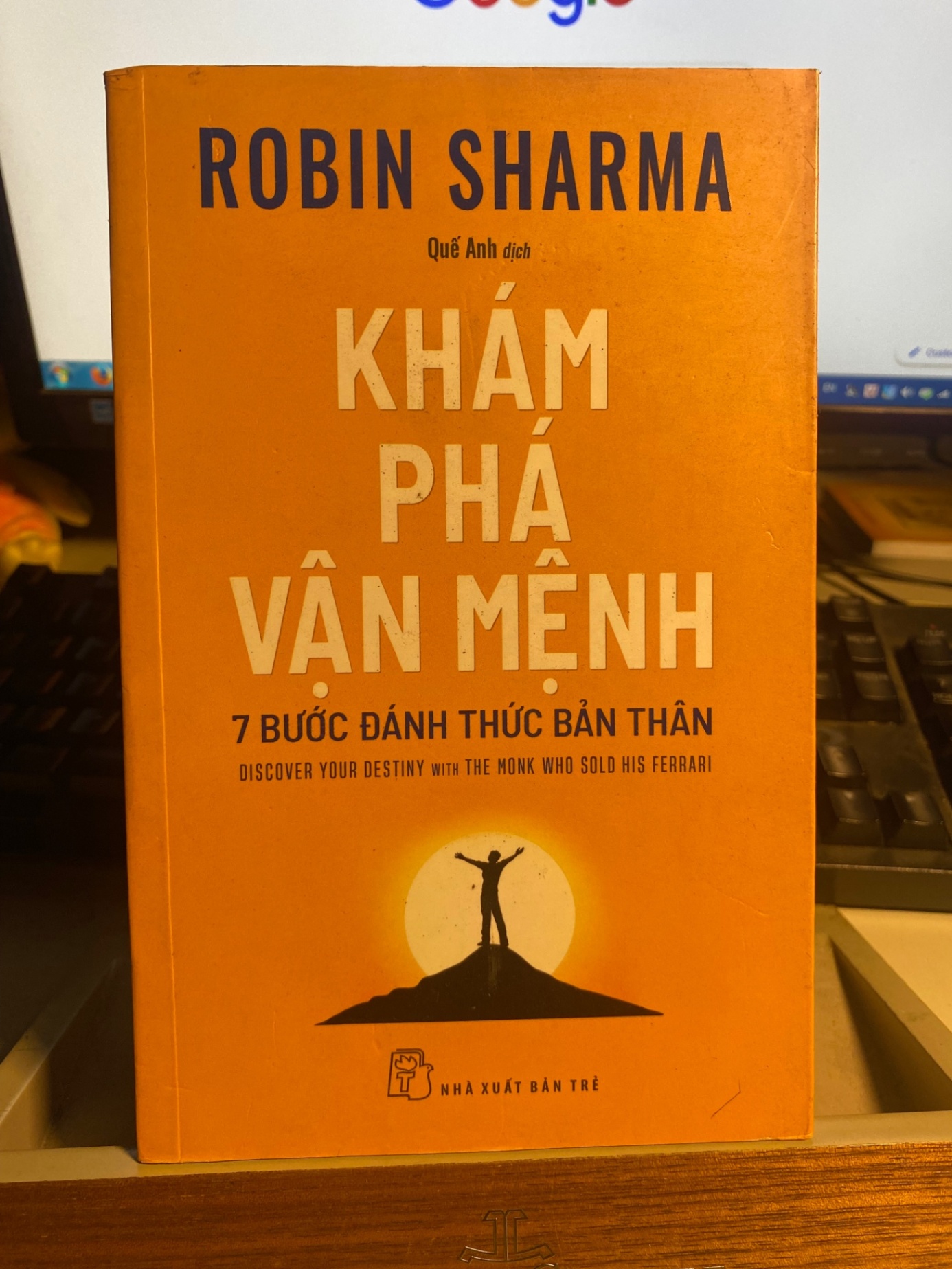 KHÁM PHÁ VẬN MỆNH: 7 BƯỚC ĐÁNH THỨC BẢN THÂN -Tác giả: Robin Sharma- sách lưu kho mới 95% STB1022