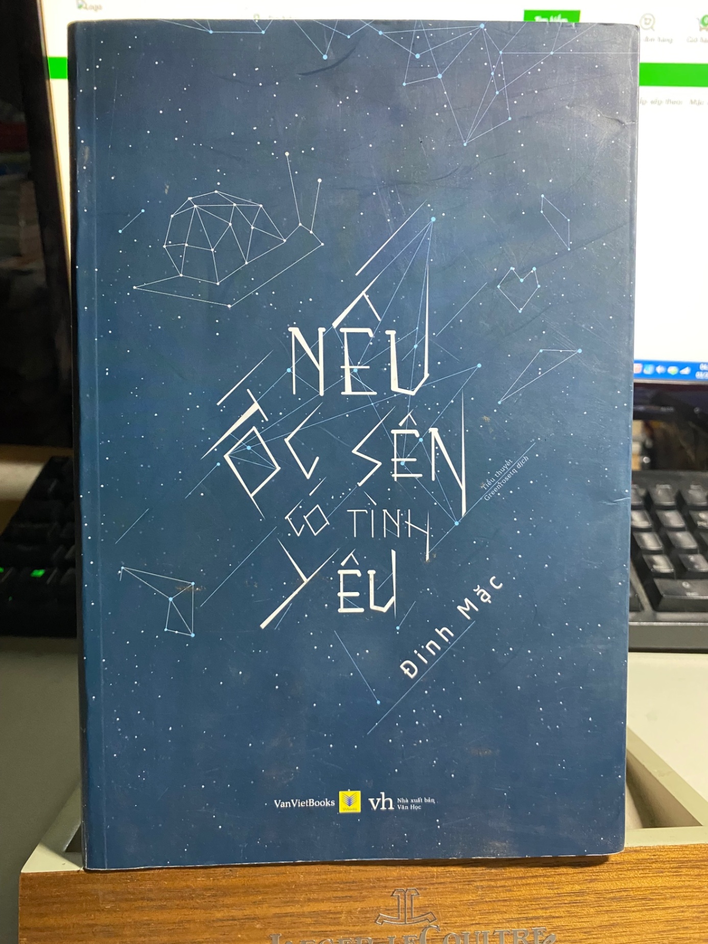 Nếu Ốc Sên Có Tình Yêu- Đinh Mặc- Ngôn Tình- Mới 90% STB747
