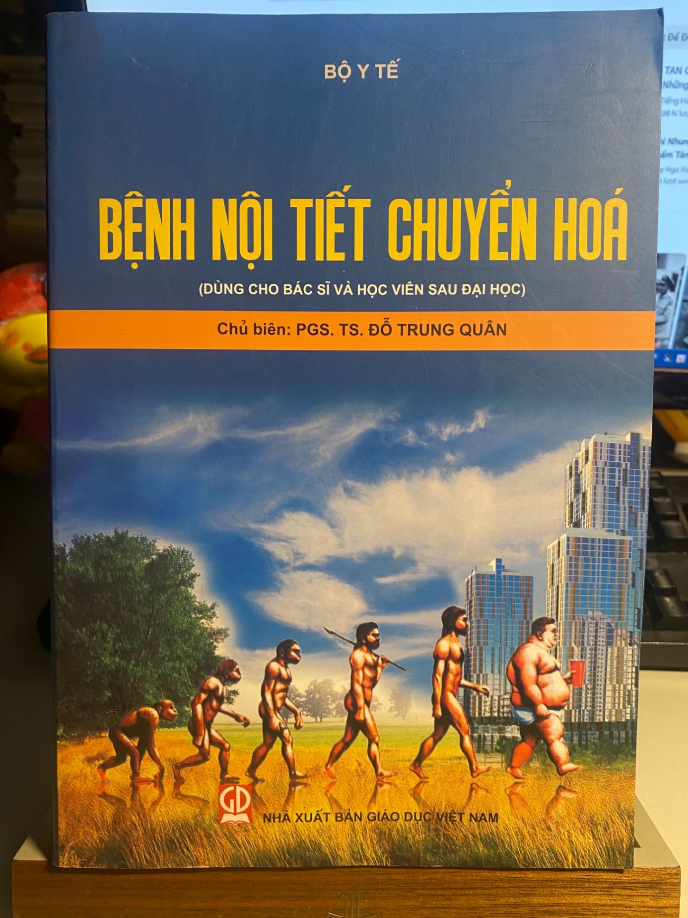 Bệnh Nội Tiết Chuyển Hoá (dùng cho Bác Sĩ và Học Viên sau Đại Học)- Bộ Y Tế-chủ biên PGS TS Đỗ Trung Quân STB996