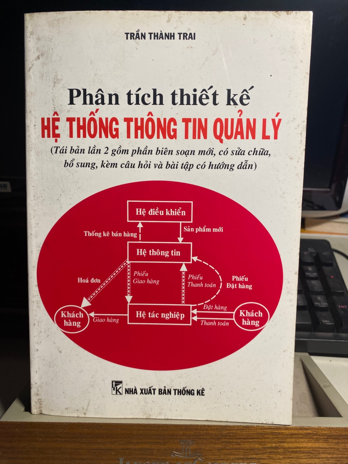 Phân Tích Thiết Kế Hệ Thống Thông Tin Quản Lý - Trần Thành Trai- Sách lưu kho mới 85% STB838