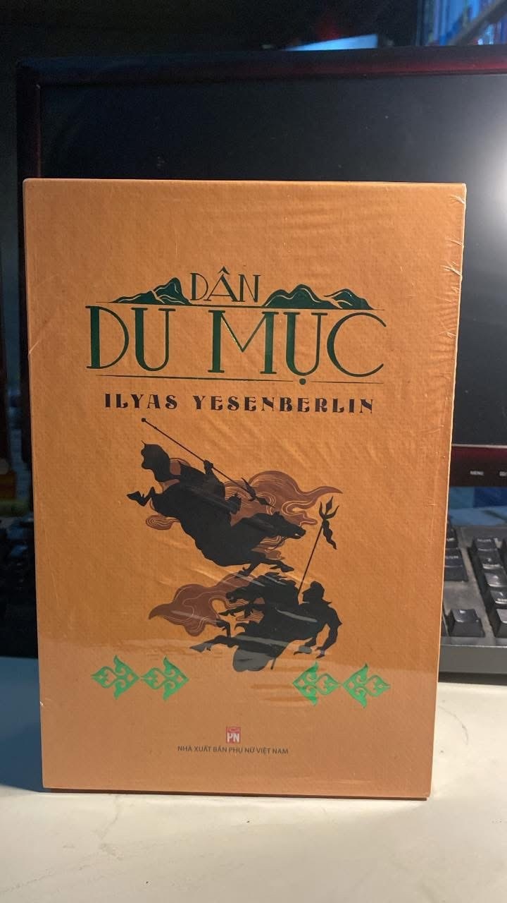 Dân du mục (trọn bộ 3 tập, bản bìa mềm)- Tác giả Ilyas Yesenberlin- tiểu thuyết- mới nguyên seal STB529