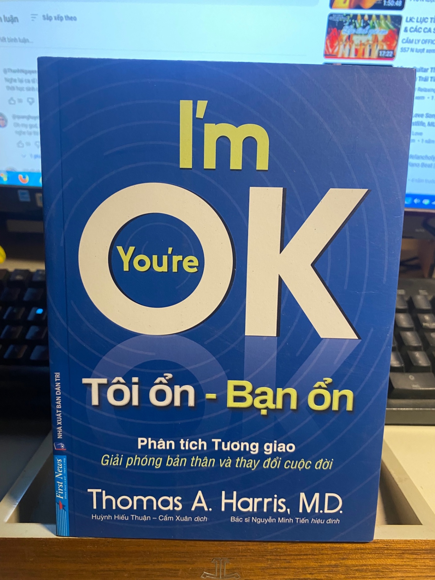 Tôi Ổn - Bạn Ổn-Tác giả Thomas A Harris-sách kỹ năng sống- sách mới 98% STB663