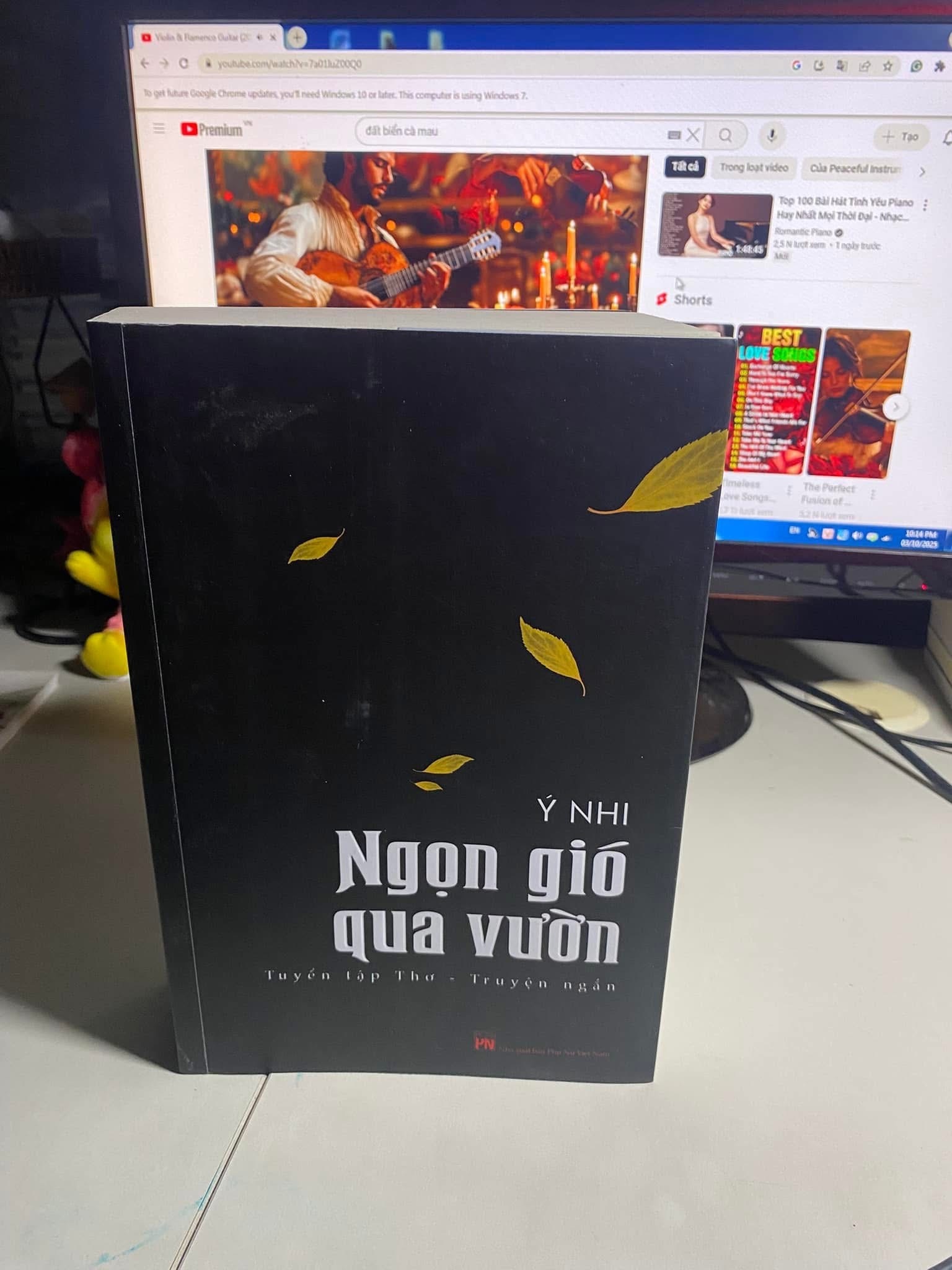 Ngọn Gió Qua Vườn- Tuyển tập thơ truyện ngắn Ý Nhi STB520