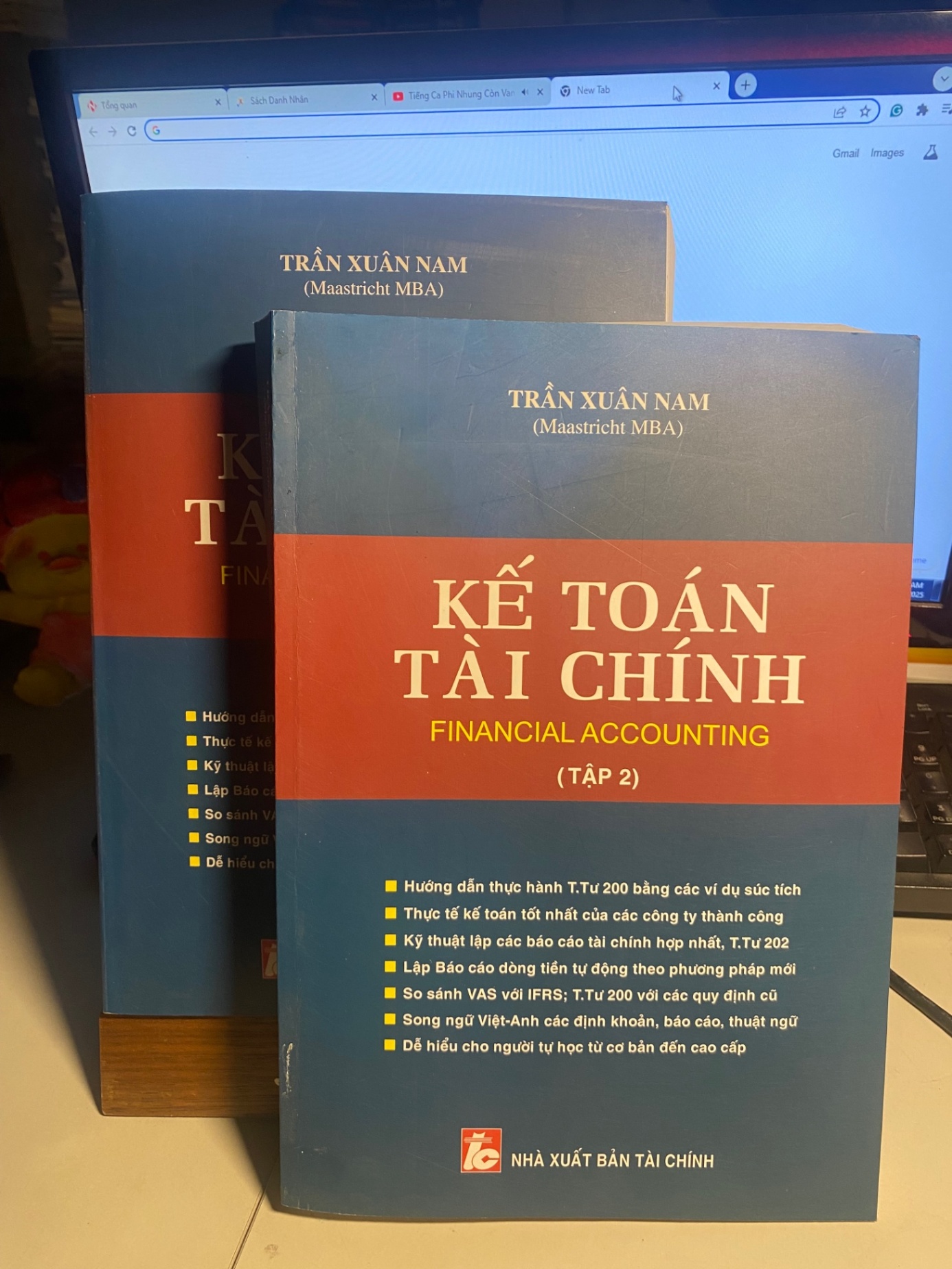 Kế Toán Tài Chính ( bộ 2 tập) -Trần Xuân Nam- NXB Tài Chính-Số trang: 1360 Kích thước: 20X28cm STB997