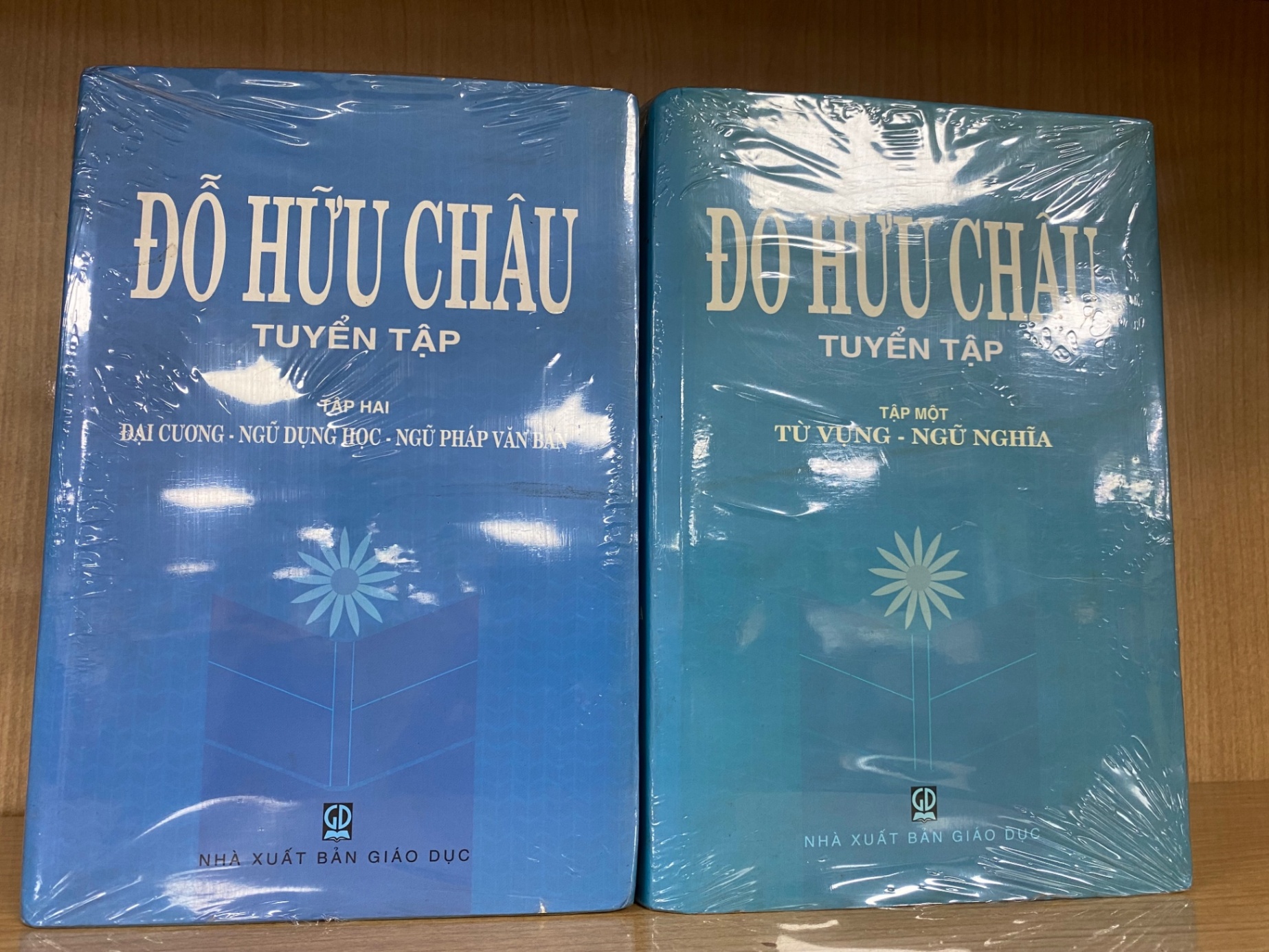 Đỗ Hữu Châu tuyển tập (bìa cứng) -Tập 1 : Từ vựng -từ nghĩa -Tập 2: Đại cưng-Ngũ Dụng Học-Ngữ pháp văn bản (Bộ 2 tập ) STB1227