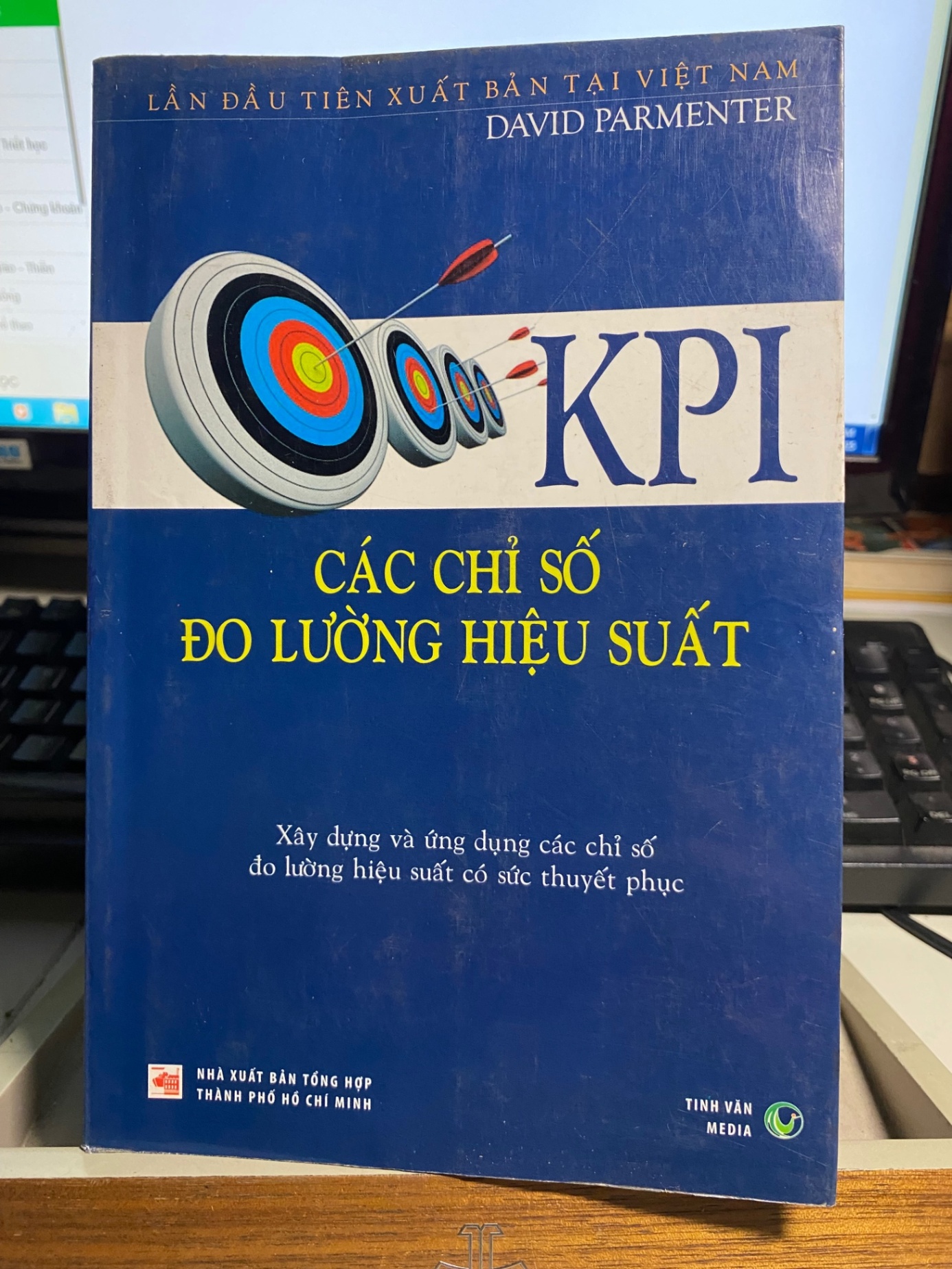 KPI Các Chỉ Số Đo Lường Hiệu Suất- David Parmenter - Sách lưu kho mới 85% STB914