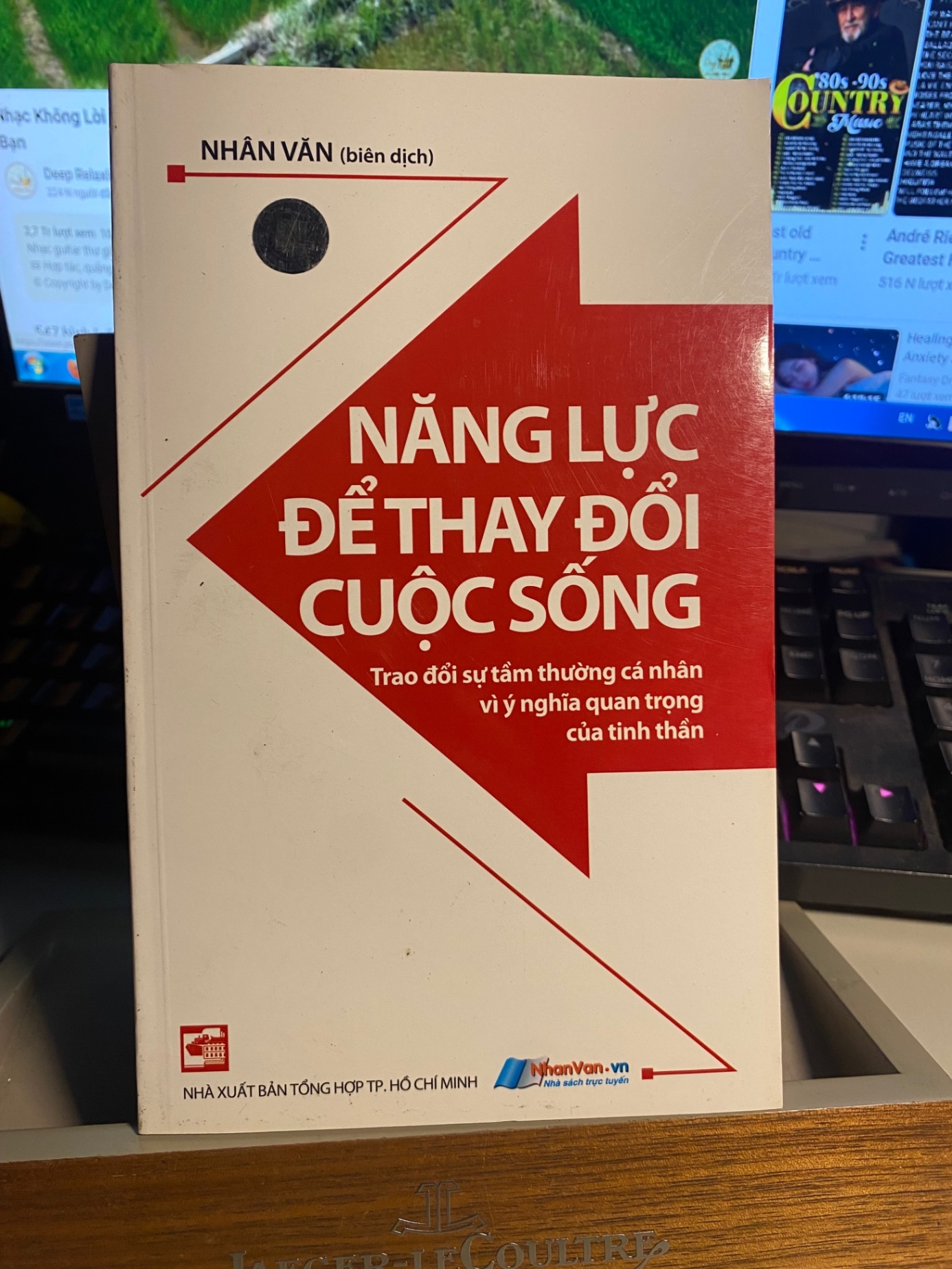 Năng lực để thay đổi cuộc sống- NXB Tổng Hợp Tp HCM- sách lưu kho mới 95% STB588