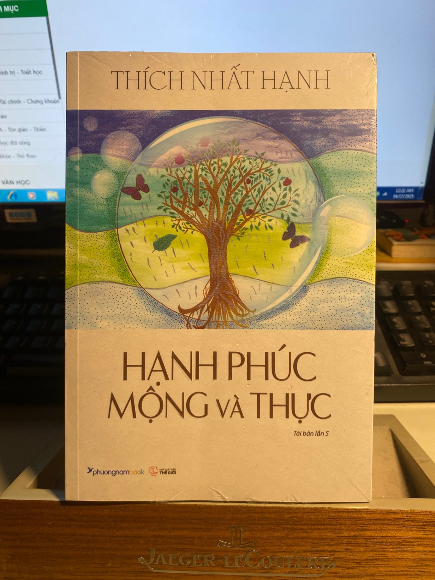 Hạnh Phúc Mộng và Thực - Thích Nhất Hạnh- NXB Thế giới- Sách nguyên seal STB847