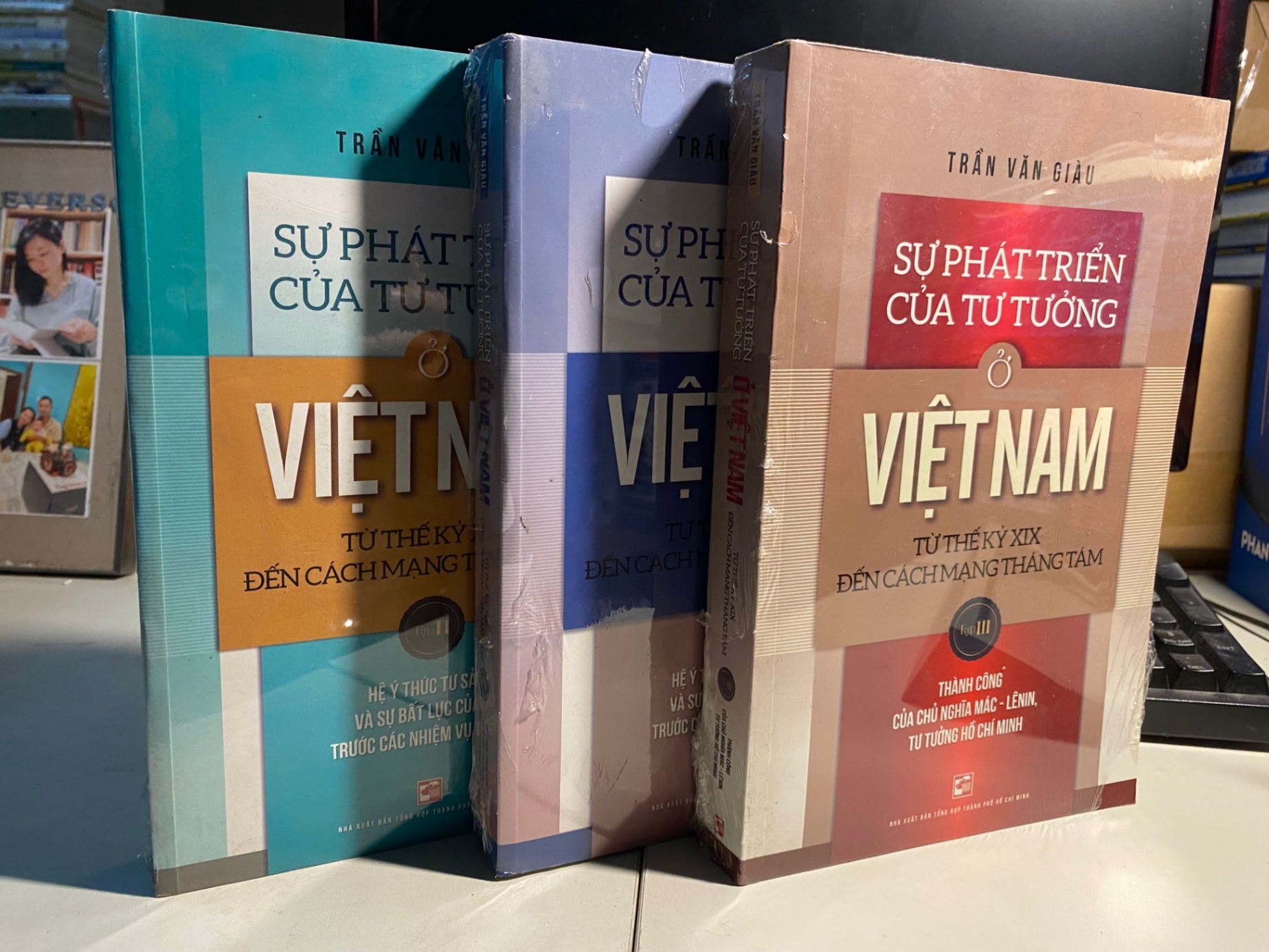 Sự Phát Triển Của Tư Tưởng Ở Việt Nam Từ Thế Kỷ XIX Đến Cách Mạng Tháng Tám - Tập I-2-3-Tác giả : Trần Văn Giàu STB949