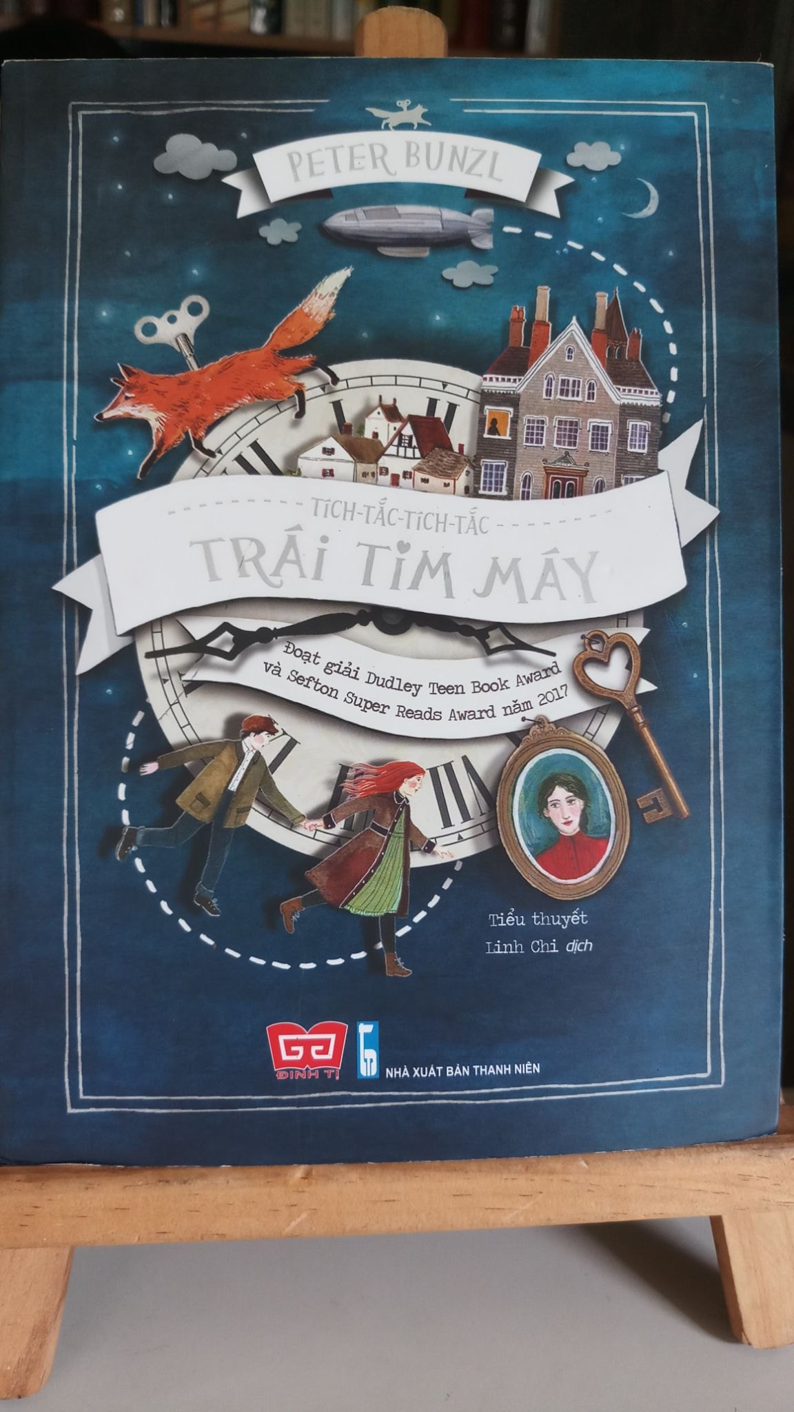 Trái tim máy -sách lưu kho mới 90%- 2018 Peter Bunzl [1301] SÁCH VĂN HỌC STB13