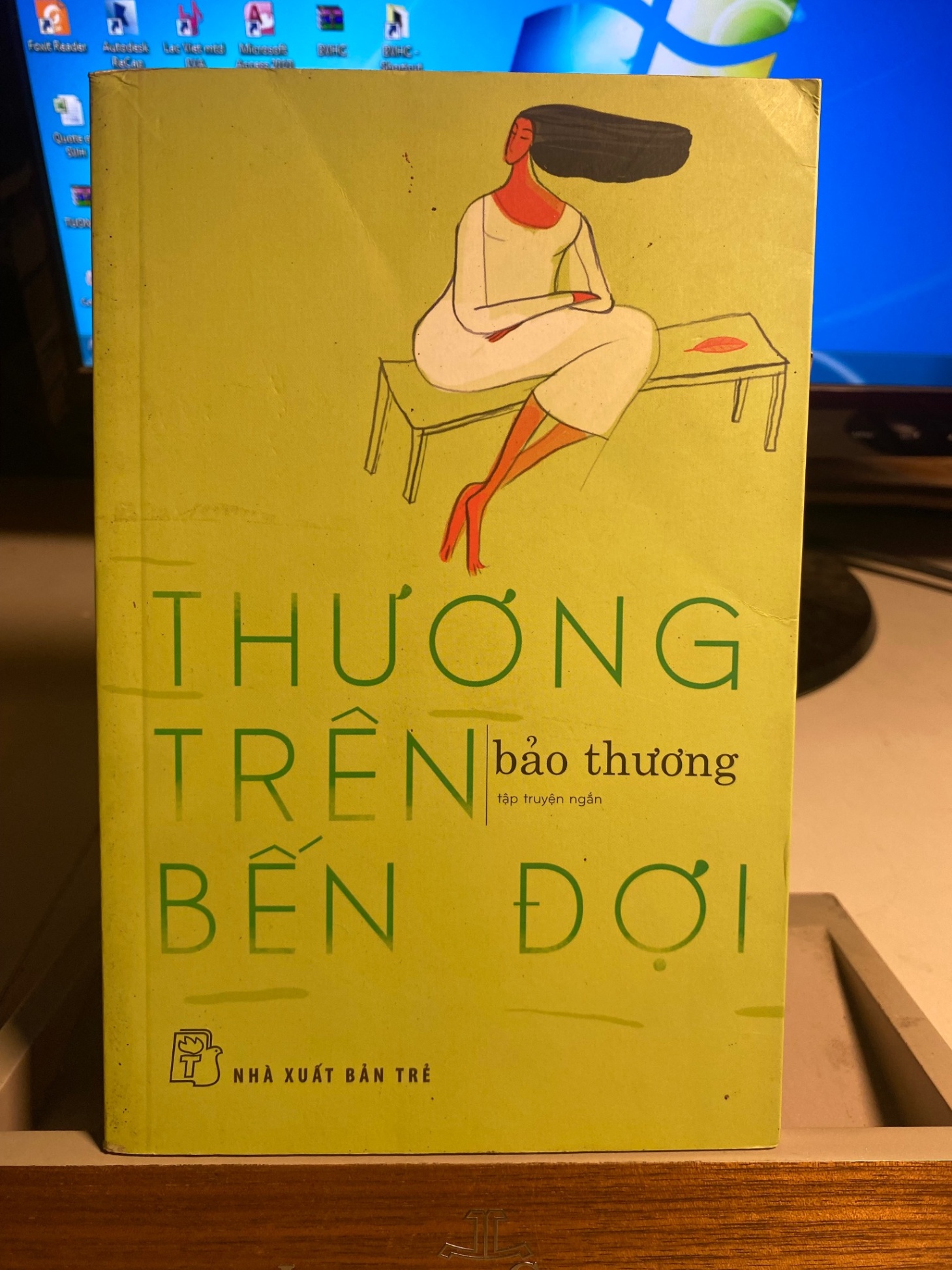 Thương trên bến đợi -Bảo Thương -tập truyện ngắn-NXB Trẻ 2018-Sách lưu kho rách bìa sau STB340