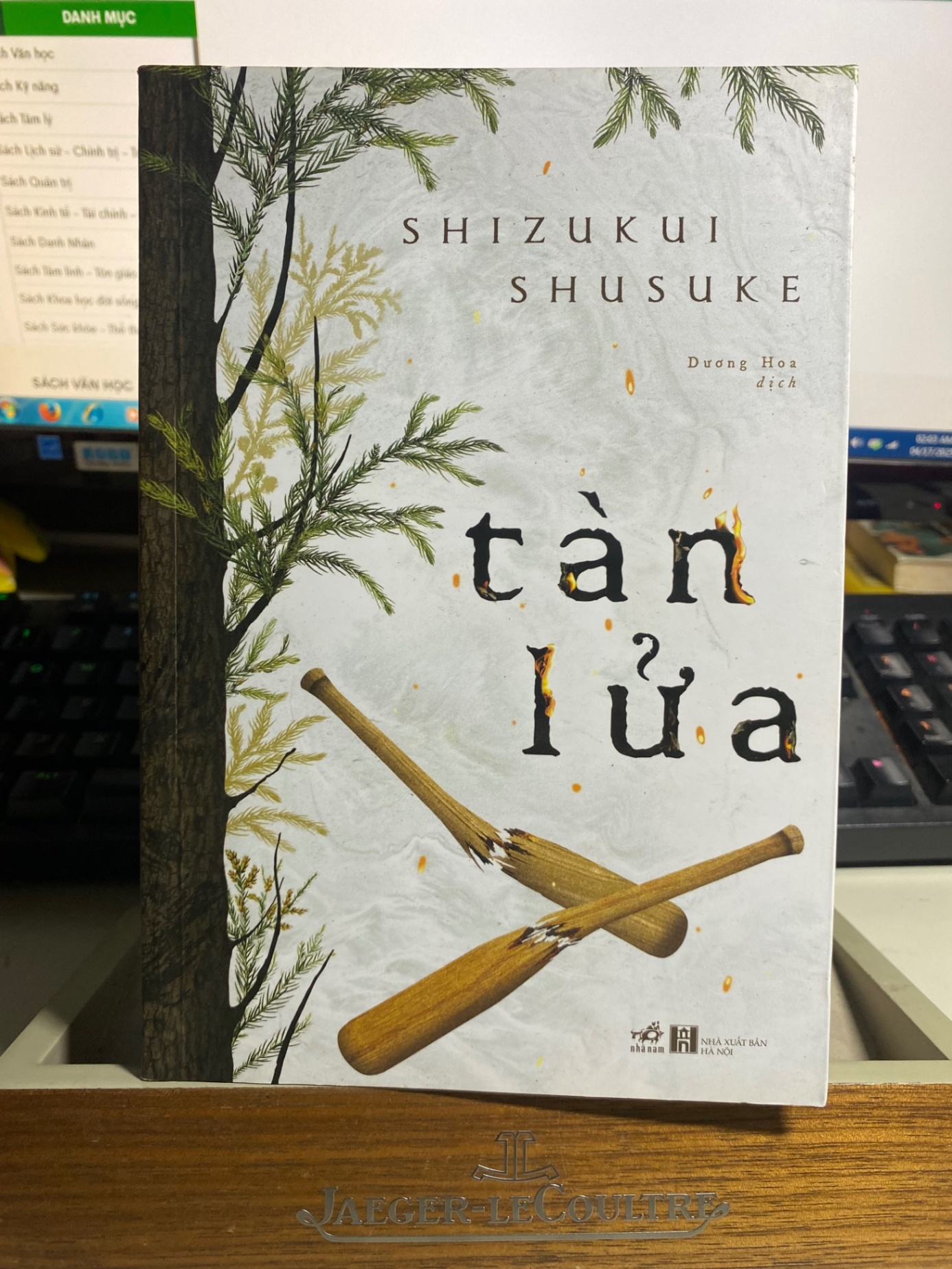 Tàn Lửa- Tác giả : Shizukui Shusuke- Truyện Trinh Thám STB864