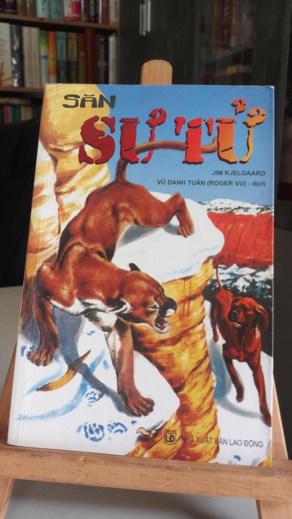 Săn sư tử -mới 80% giấy xốp có ố- 2018 Jim Kjelgaard [1301] SÁCH VĂN HỌC STB23