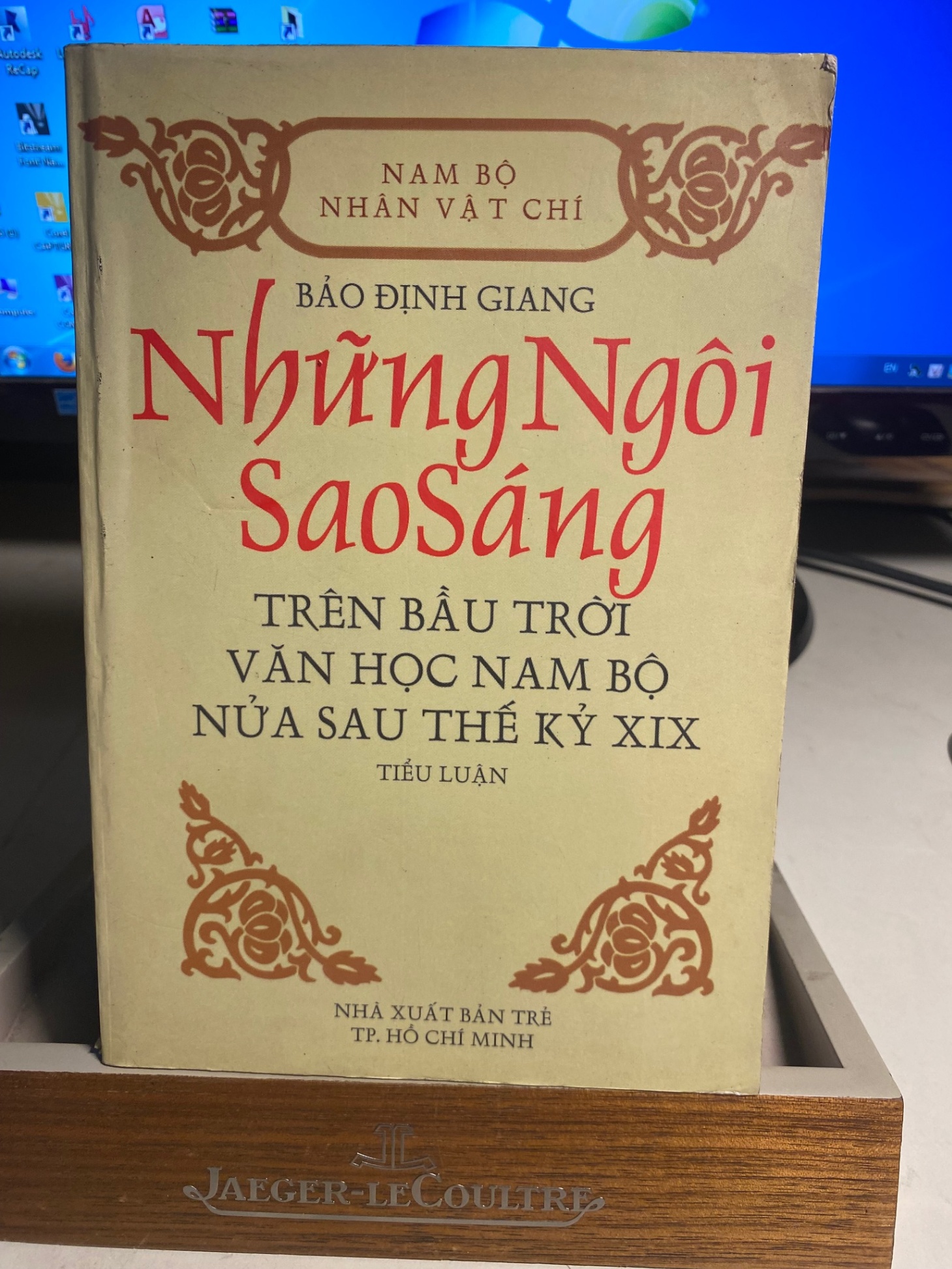 Những ngôi sao sáng trên bầu trời văn học nam bộ nửa sau thế kỷ XIX -Bảo Định Giang - NXB Trẻ 2002- Sách lưu kho chưa qua sd mới 80% STB101